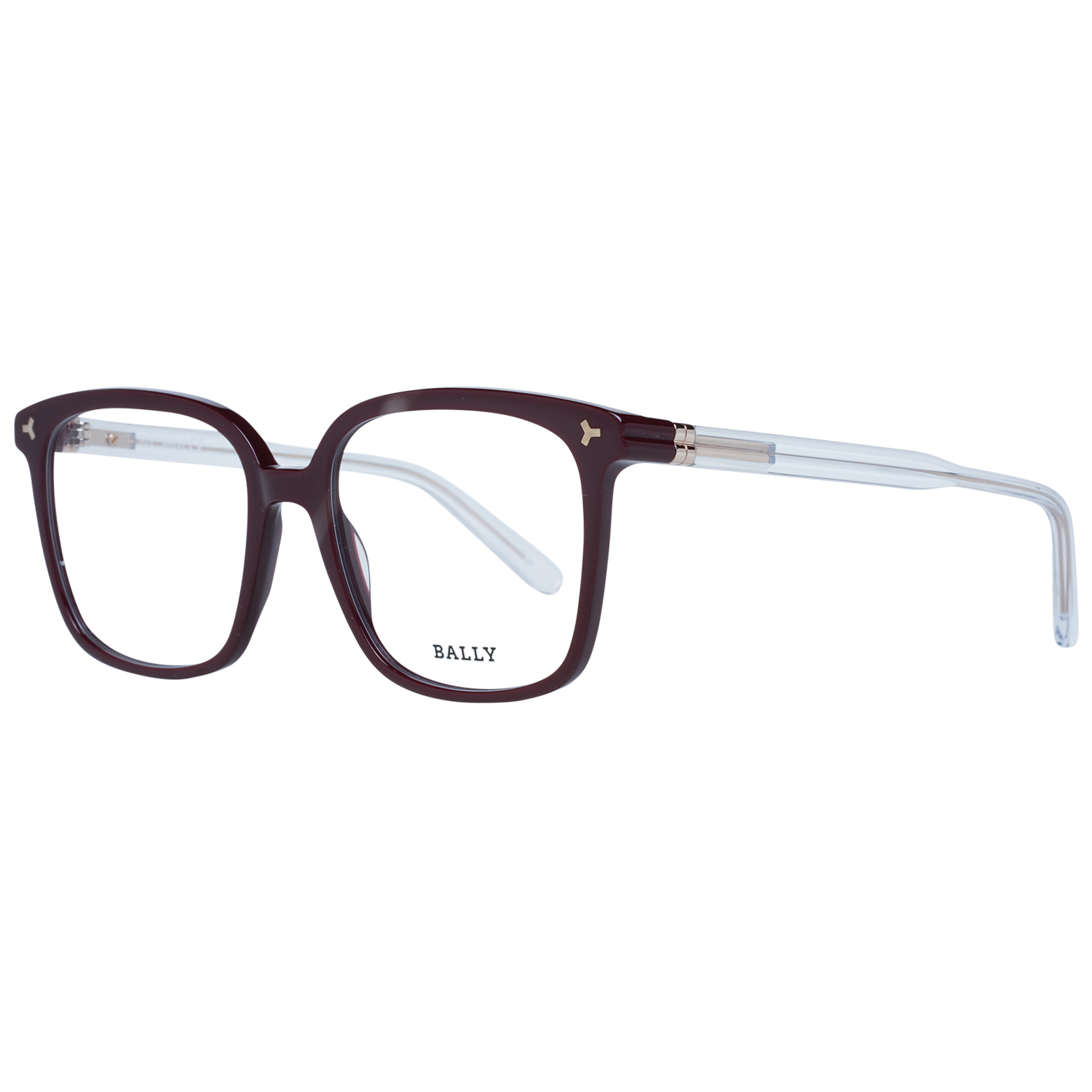 Bally Optical Frame Bally Eyeglasses Frames BY5029 069 53mm Glasses Women Burgundy Square Eyeglasses Eyewear UK USA Australia