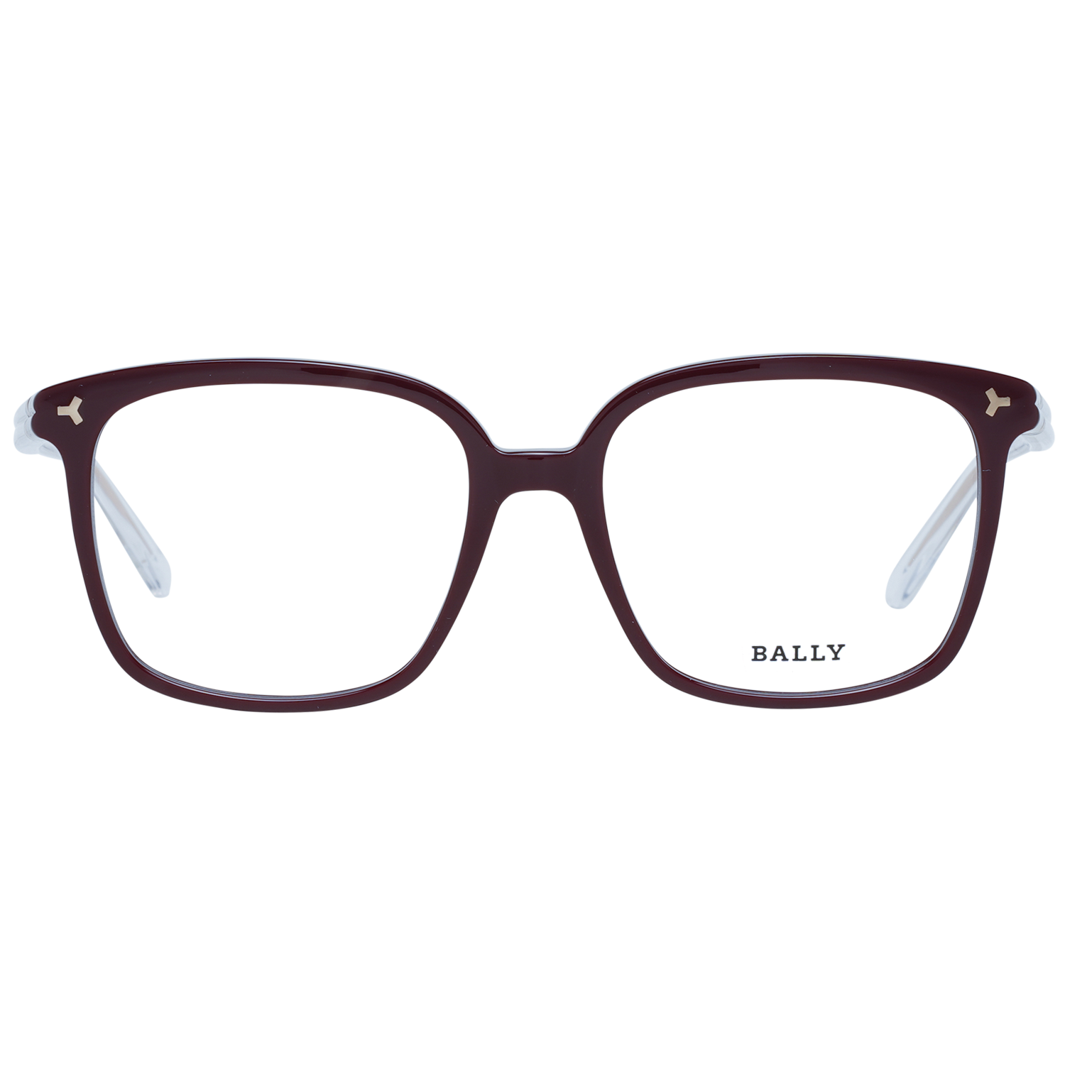 Bally Optical Frame Bally Eyeglasses Frames BY5029 069 53mm Glasses Women Burgundy Square Eyeglasses Eyewear UK USA Australia