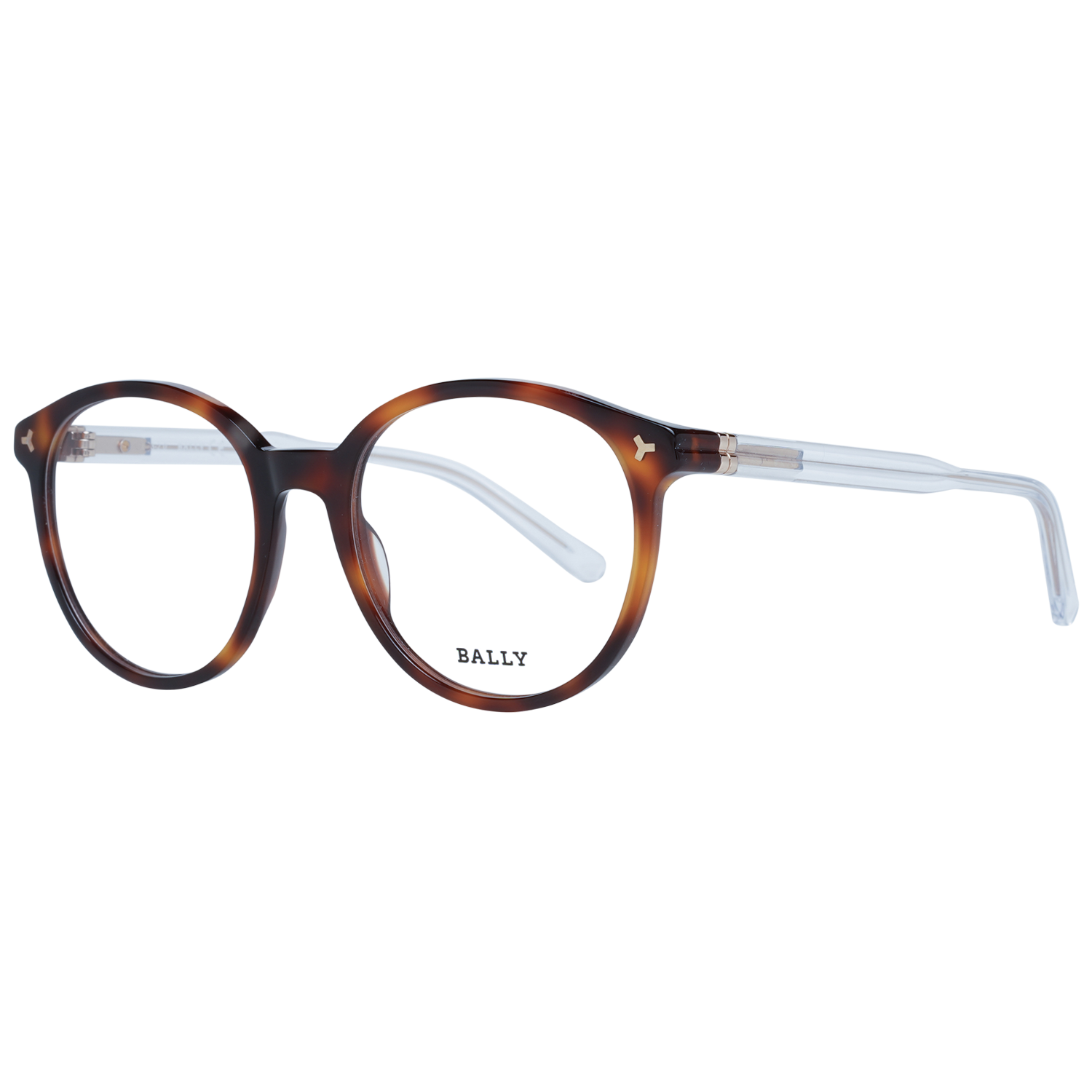 Bally Optical Frame Bally Eyeglasses Frames BY5030 052 52mm Glasses Women Brown Tortoiseshell Round Eyeglasses Eyewear UK USA Australia