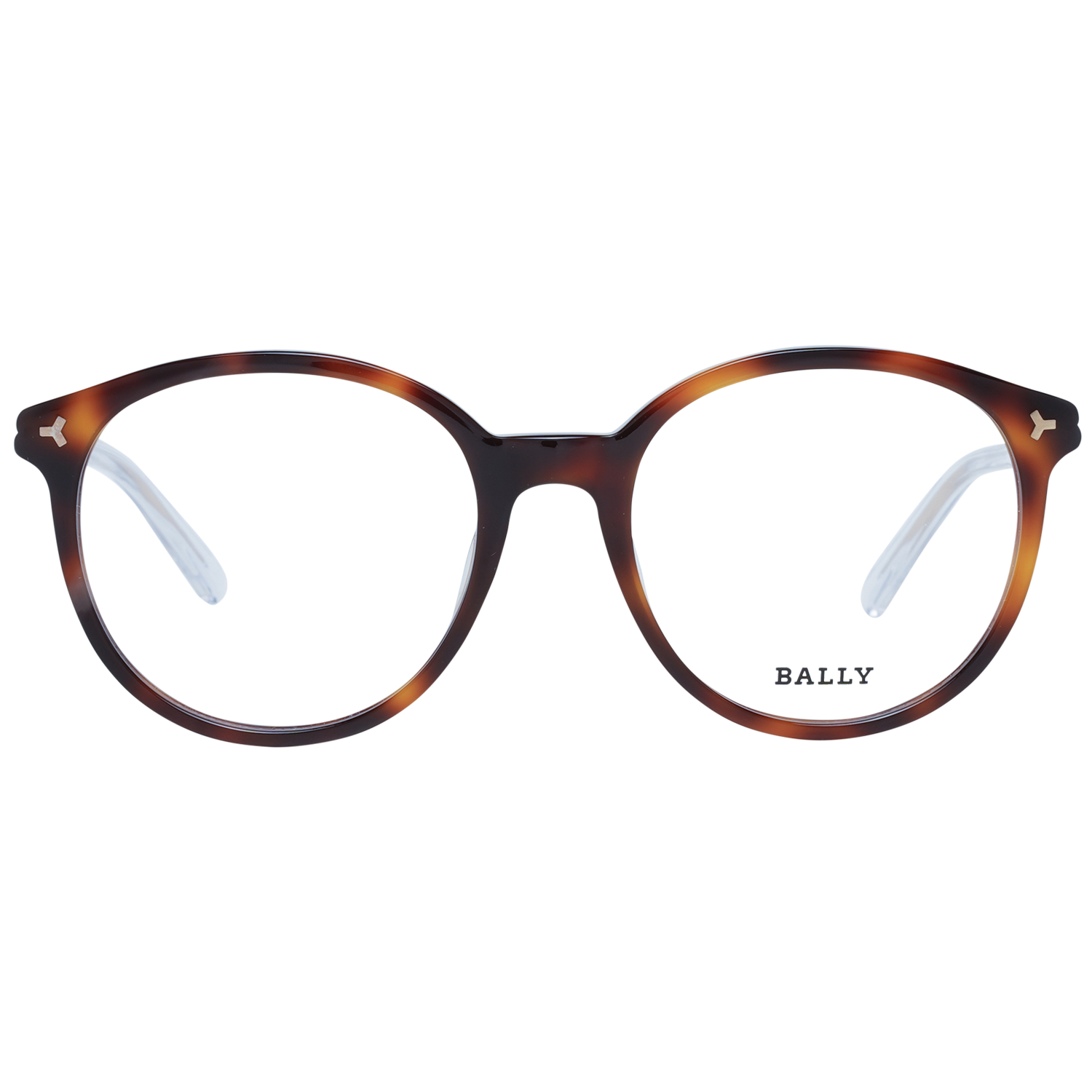 Bally Optical Frame Bally Eyeglasses Frames BY5030 052 52mm Glasses Women Brown Tortoiseshell Round Eyeglasses Eyewear UK USA Australia