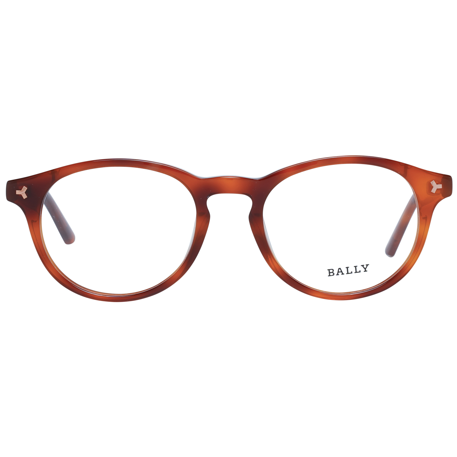 Bally Optical Frame Bally Eyeglasses Frames BY5032 053 49mm Glasses Women Brown Round Eyeglasses Eyewear UK USA Australia