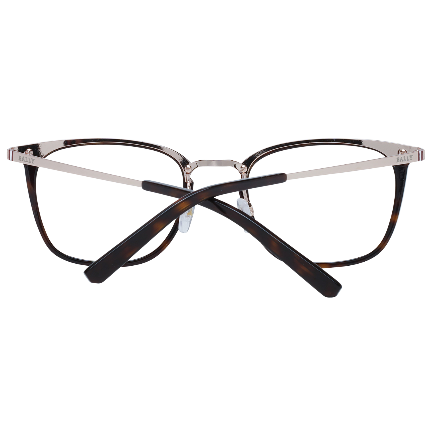 Bally Optical Frame Bally Eyeglasses Frames BY5037-D 056 53mm Glasses Men Brown Square Eyeglasses Eyewear UK USA Australia