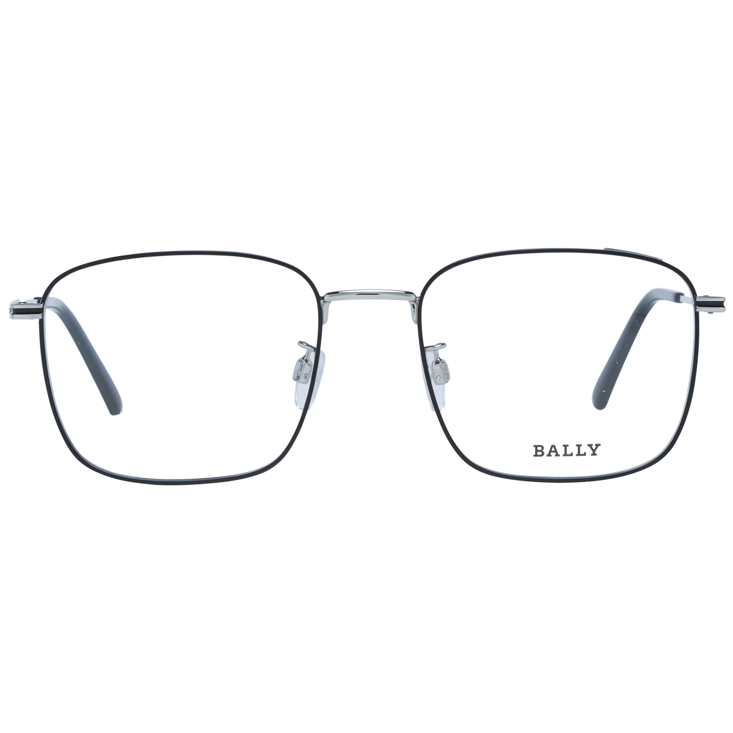 Bally Optical Frame Bally Eyeglasses Frames BY5039-D 005 54mm Glasses Men Black Rectangular Eyeglasses Eyewear UK USA Australia