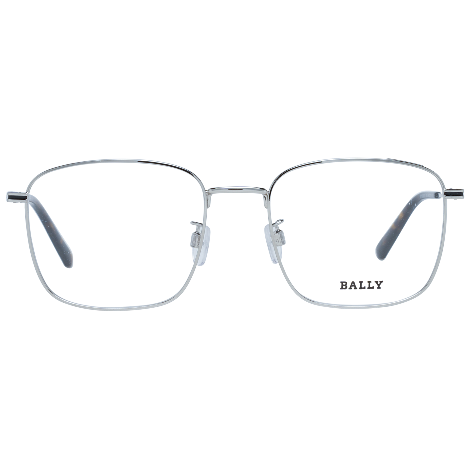 Bally Optical Frame Bally Eyeglasses Frames BY5039-D 016 54mm Glasses Men Silver Rectangular Eyeglasses Eyewear UK USA Australia