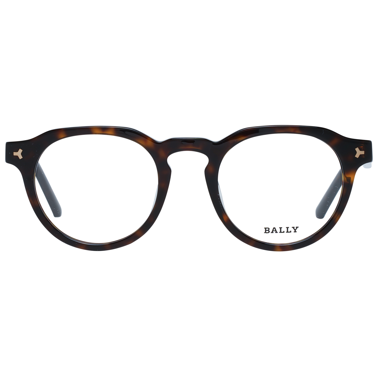 Bally Optical Frame Bally Glasses Frames BY5020 042 48mm Men Brown Round Tortoiseshell Eyeglasses Eyewear UK USA Australia