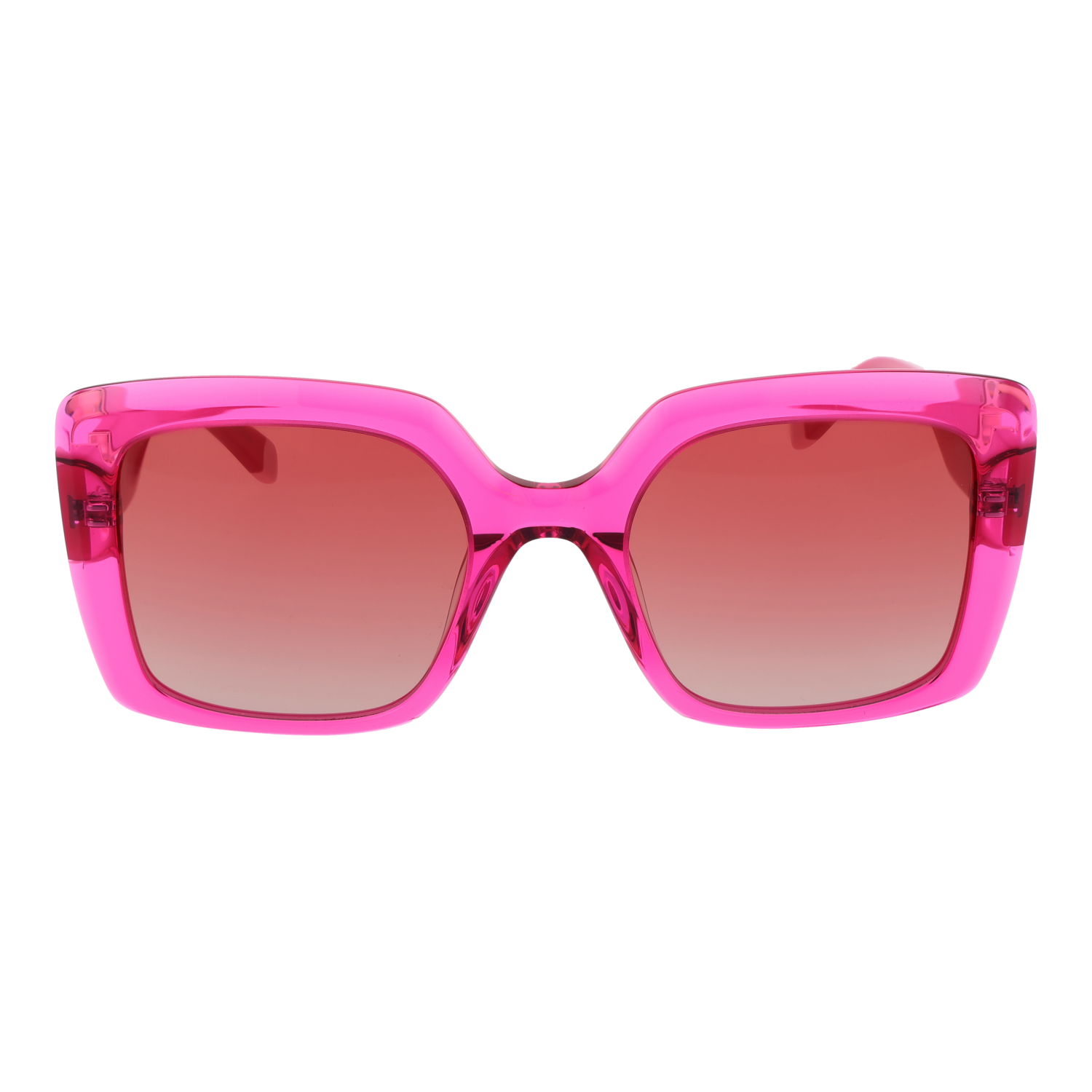 Benetton Sunglasses Benetton Sunglasses Women Rose Square Pink Gradient BE5080 295 53mm Eyeglasses Eyewear designer