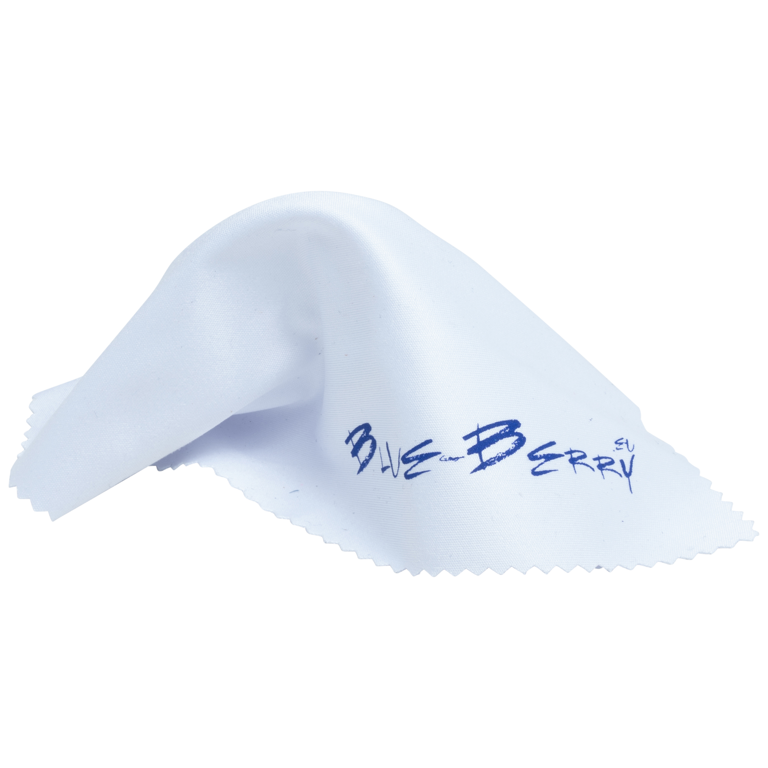 Blue-Berry GmbH Equipment Blue-Berry Cleaning Cloth BLB-CLC-003-WHT, 15 x 15 cm Logo Eyeglasses Eyewear UK USA Australia