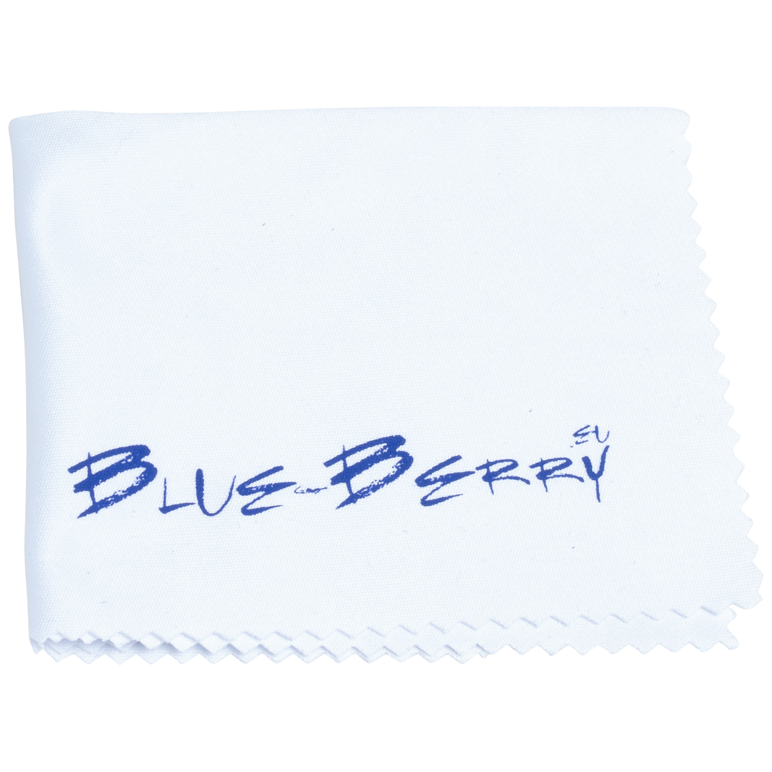 Blue-Berry GmbH Equipment Blue-Berry Cleaning Cloth BLB-CLC-003-WHT, 15 x 15 cm Logo Eyeglasses Eyewear UK USA Australia