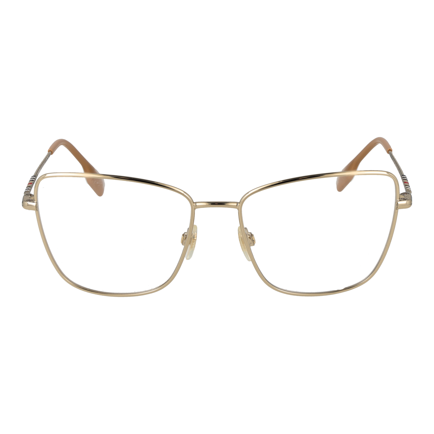 Burberry Eyeglasses Burberry Eyeglasses Frames 0BE1367 1338 Gold Butterfly Full-Rim 53mm Eyeglasses Eyewear designer