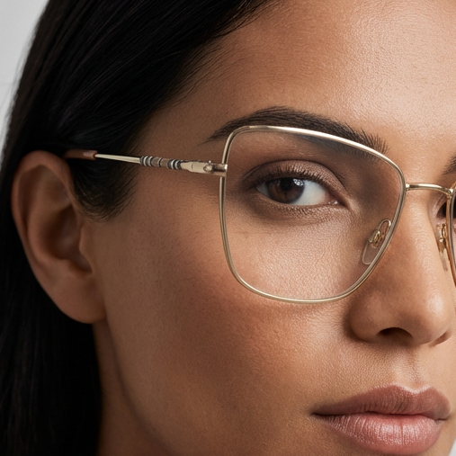 Burberry Eyeglasses Burberry Eyeglasses Frames 0BE1367 1338 Gold Butterfly Full-Rim 53mm Eyeglasses Eyewear designer