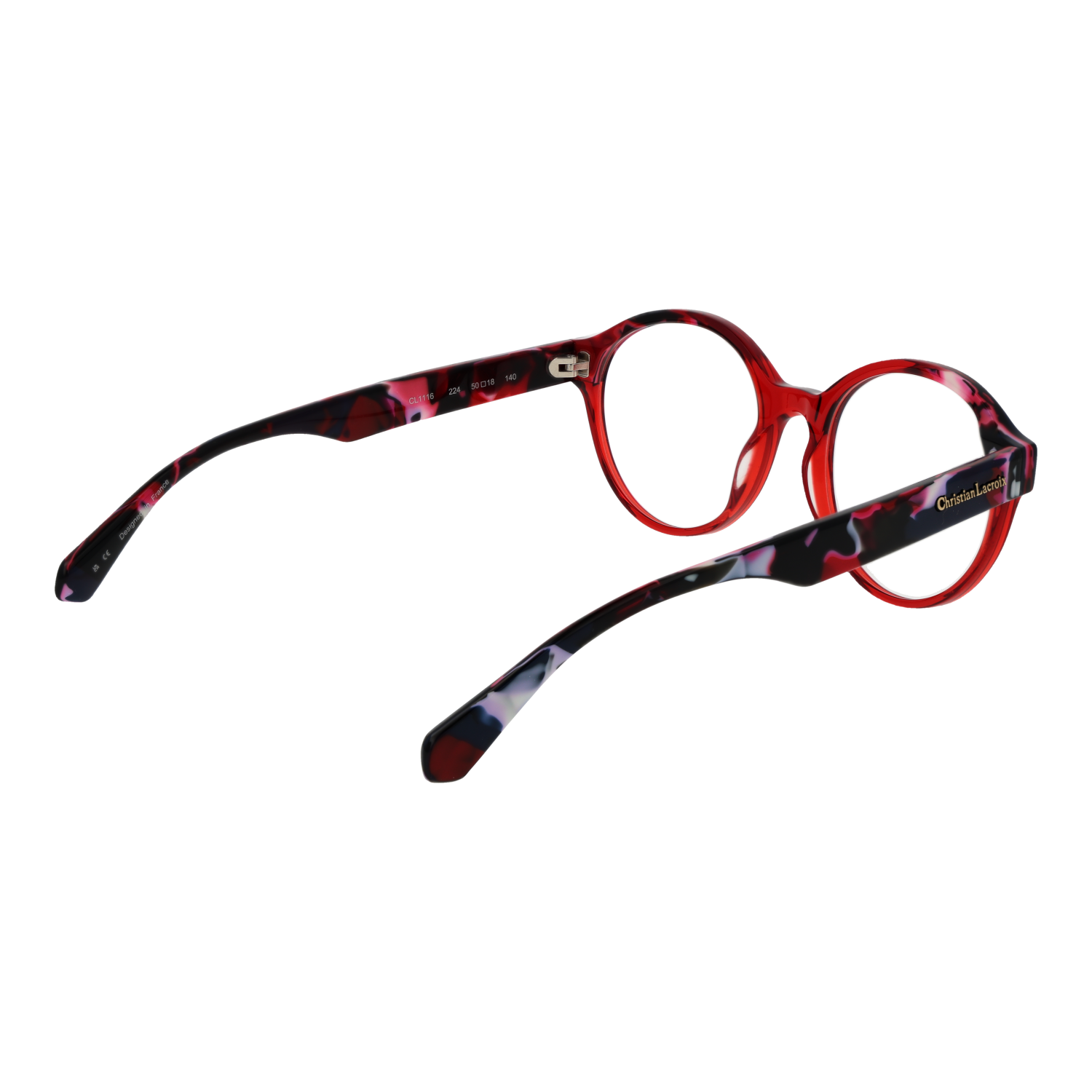 Christian Lacroix Optical Frames Christian Lacroix Eyeglasses Frames CL1116 224 52.9 Eyeglasses Eyewear designer