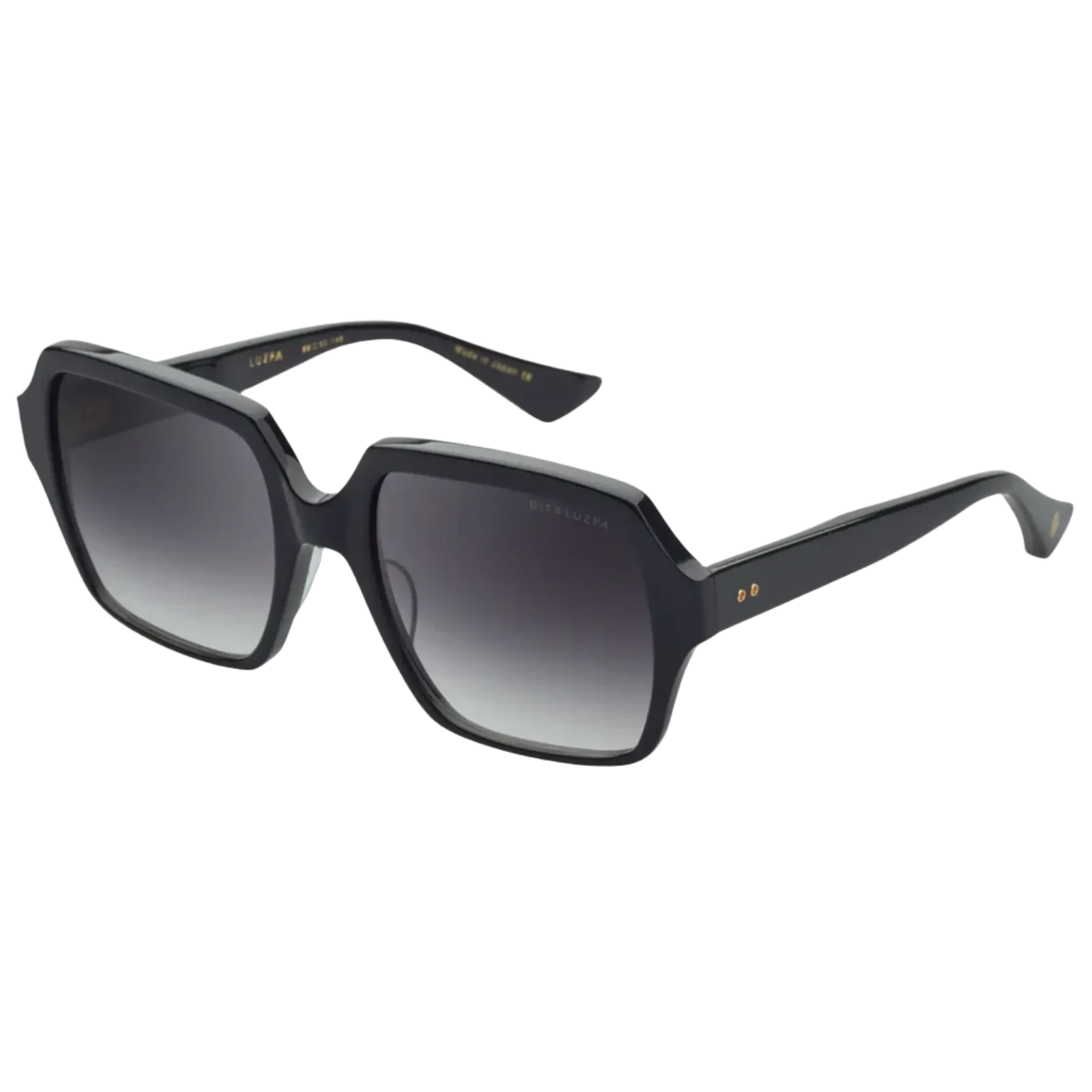 Dita Sunglasses Dita Sunglasses DTS710-A-01 LUZPA - Black/Grey Gradient Oversized Eyeglasses Eyewear UK USA Australia