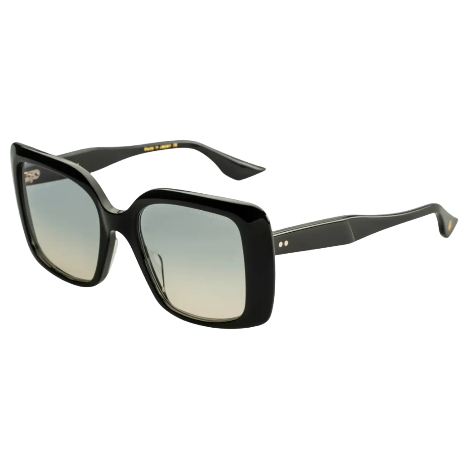 Dita Sunglasses Dita Sunglasses DTS716-A-01 ADABRAH - Black/Grey Square Oversized Eyeglasses Eyewear UK USA Australia