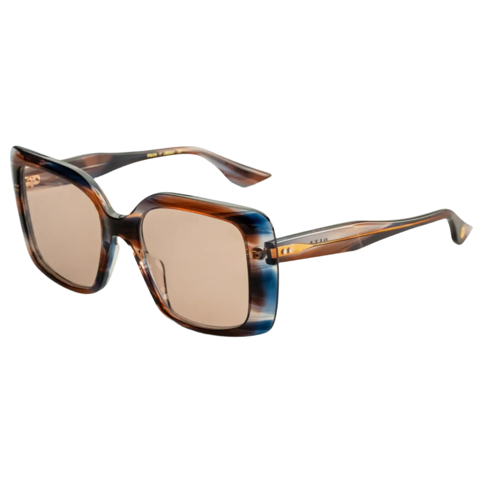 Dita Sunglasses Dita Sunglasses DTS716-A-02 ADABRAH -San Ono Swirl/Rohtan Square Oversized Eyeglasses Eyewear UK USA Australia