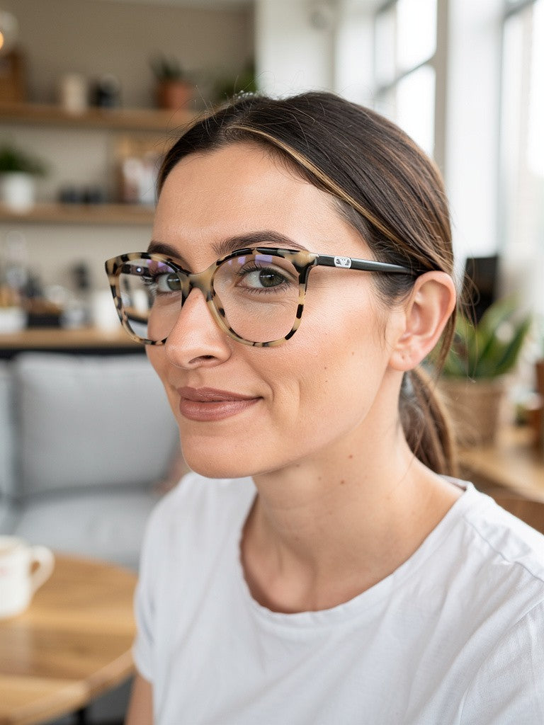 Emporio Armani Eyeglasses Emporio Armani Eyeglasses Frames 0EA3231 6058 Beige Butterfly Full-Rim 54mm Eyeglasses Eyewear designer