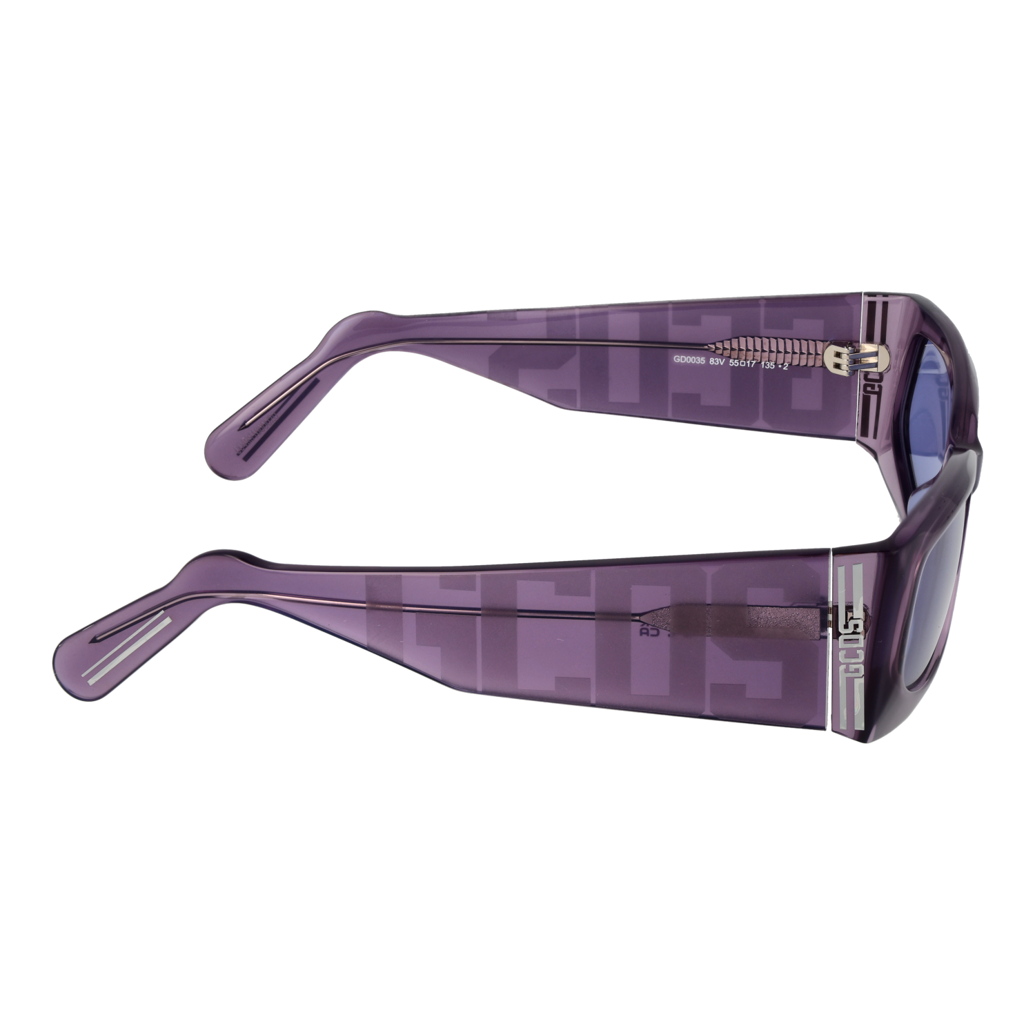 GCDS Sunglasses GCDS Sunglasses GD0035 83V 55 Eyeglasses Eyewear designer