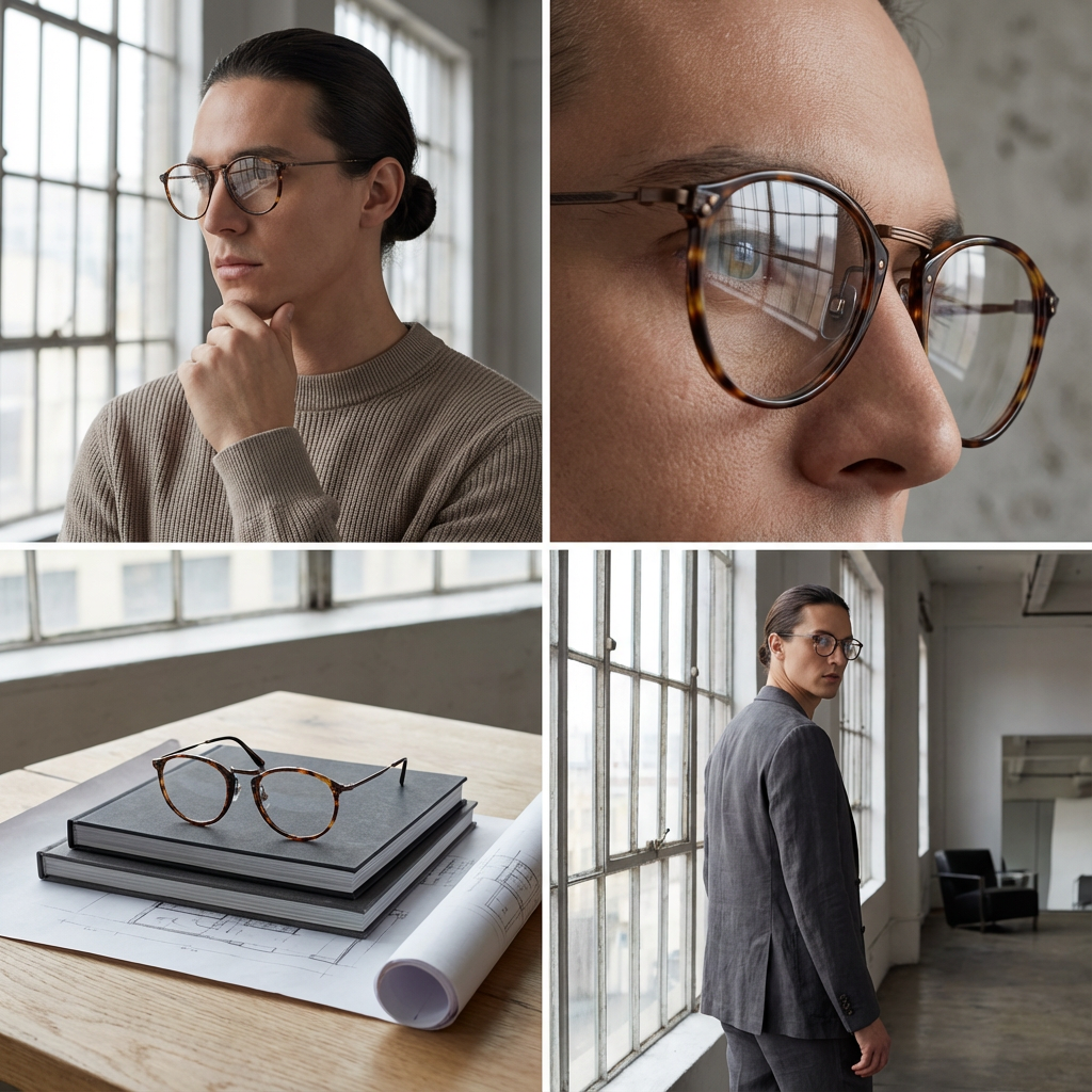 Giorgio Armani Eyeglasses Giorgio Armani Eyeglasses Frames 0AR318M 5026 Brown Round Full-Rim 51mm Eyeglasses Eyewear designer