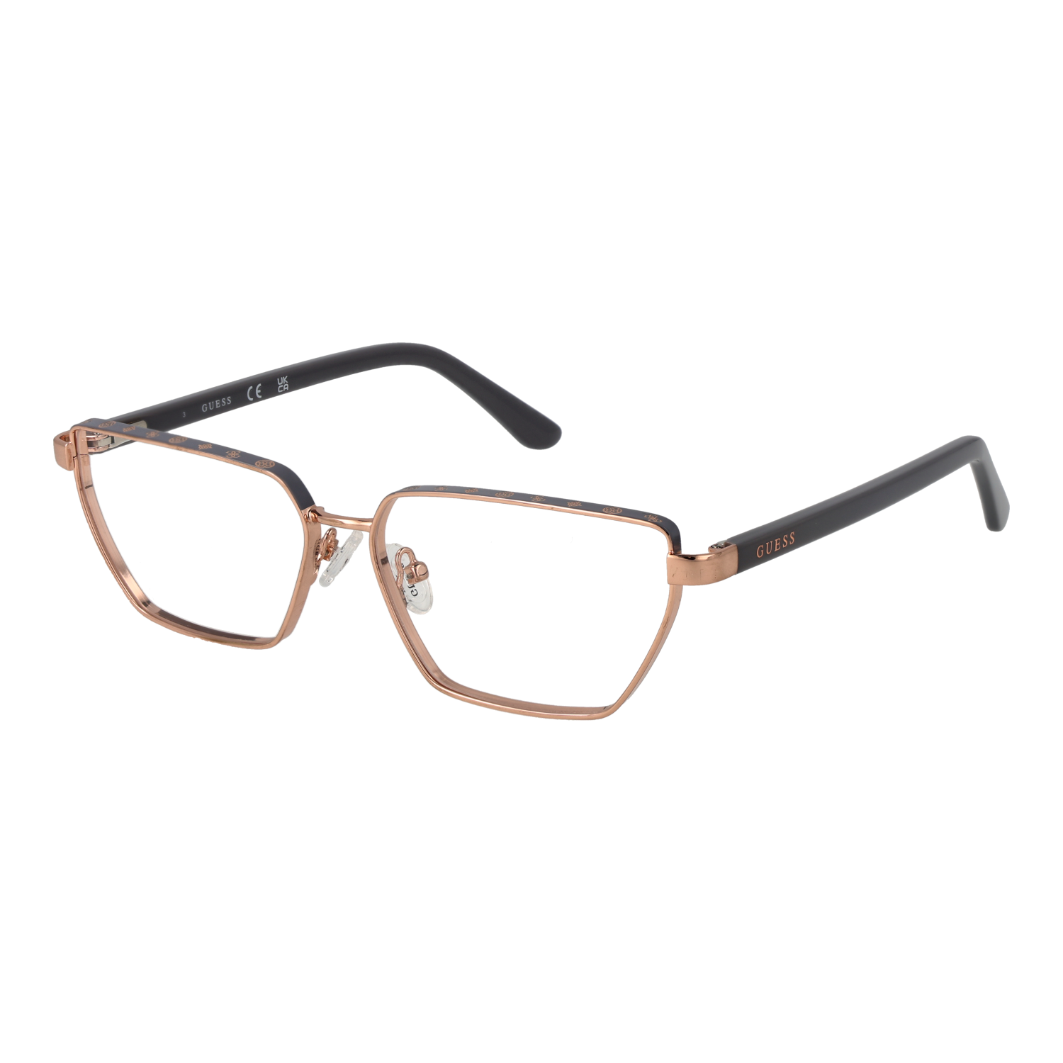 Guess Eyeglasses Guess Eyeglasses Frames GU50123 028 55mm Eyeglasses Eyewear designer