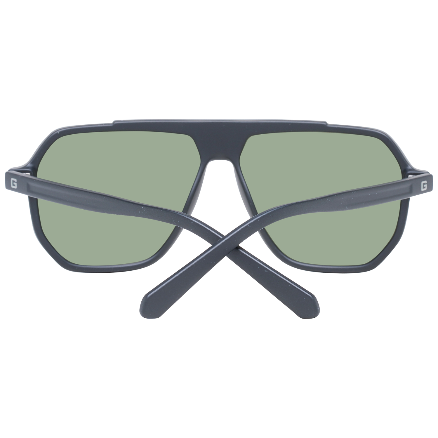 Guess Sunglasses Guess Sunglasses GF5088 02N 60mm - Black/Green Tinted Pilot Eyeglasses Eyewear UK USA Australia