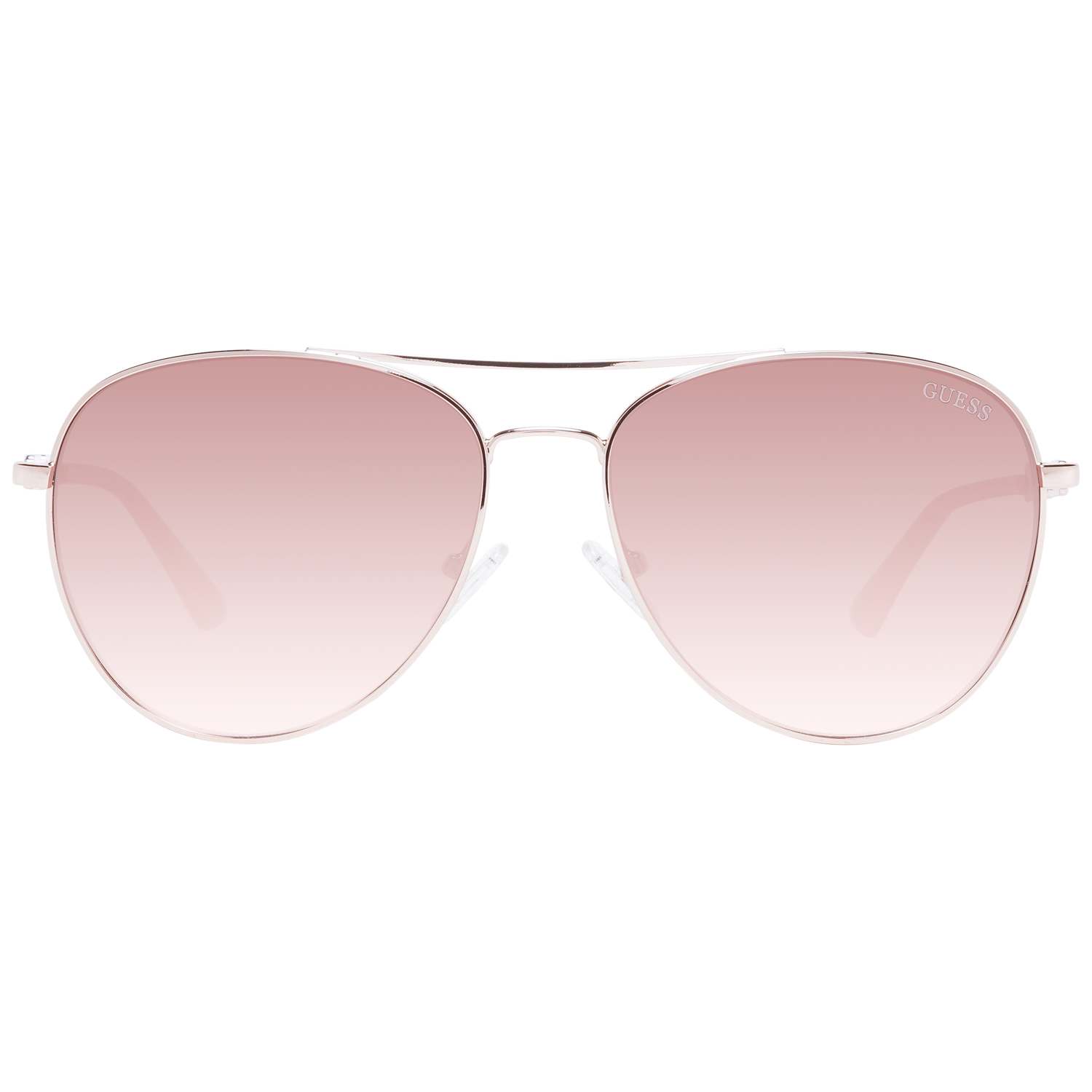 Guess Sunglasses Guess Sunglasses GF6143 28F 59mm - Women Rose Gold/Brown Gradient Pilot Eyeglasses Eyewear UK USA Australia