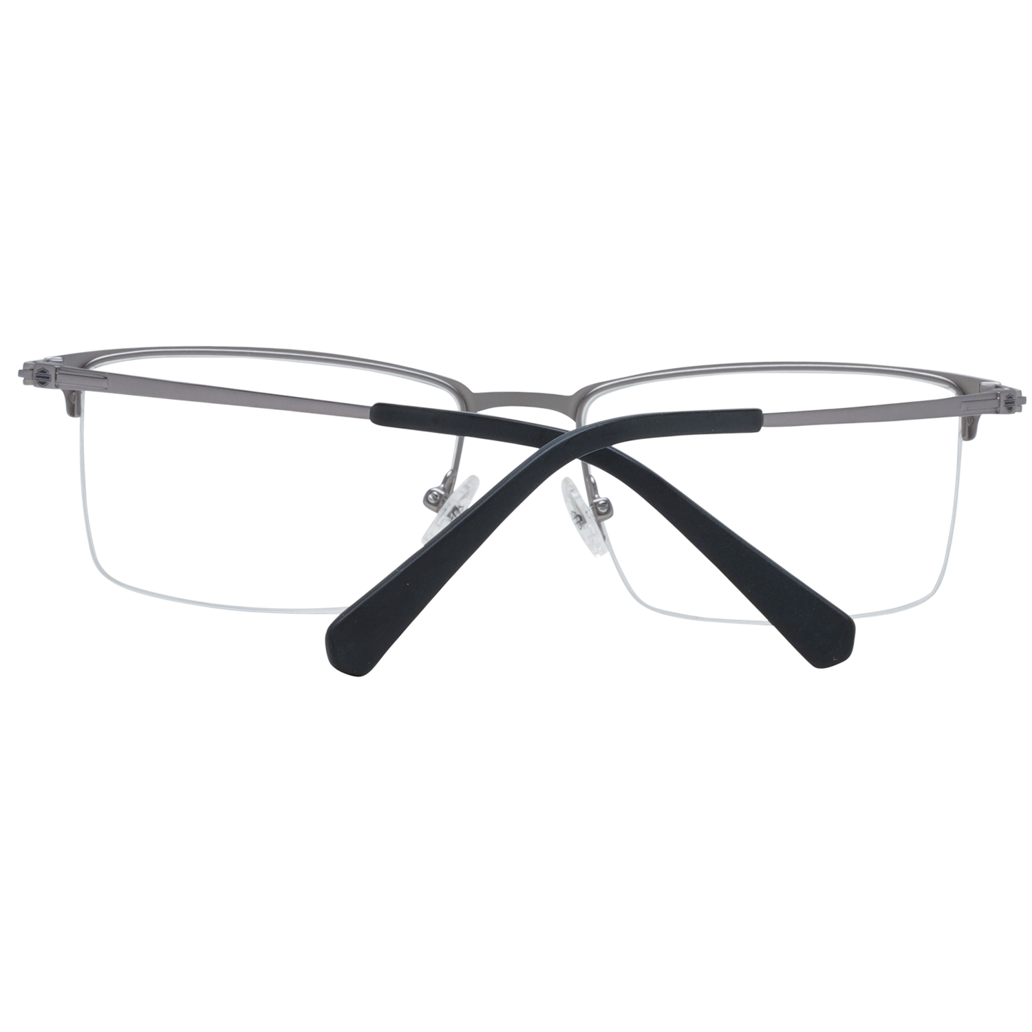 Harley-Davidson Frames Harley-Davidson Glasses Frames HD0915 011 57mm - Men Silver Semi-Rim Rectangular Eyeglasses Eyewear UK USA Australia