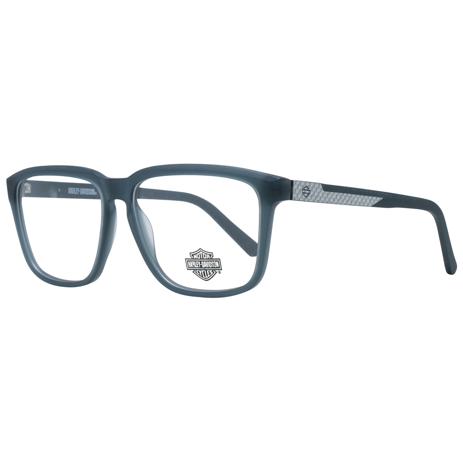 Harley-Davidson Frames Harley-Davidson Glasses Frames HD0946 009 56mm - Men Blue Rectangular Full-Rim Eyeglasses Eyewear UK USA Australia