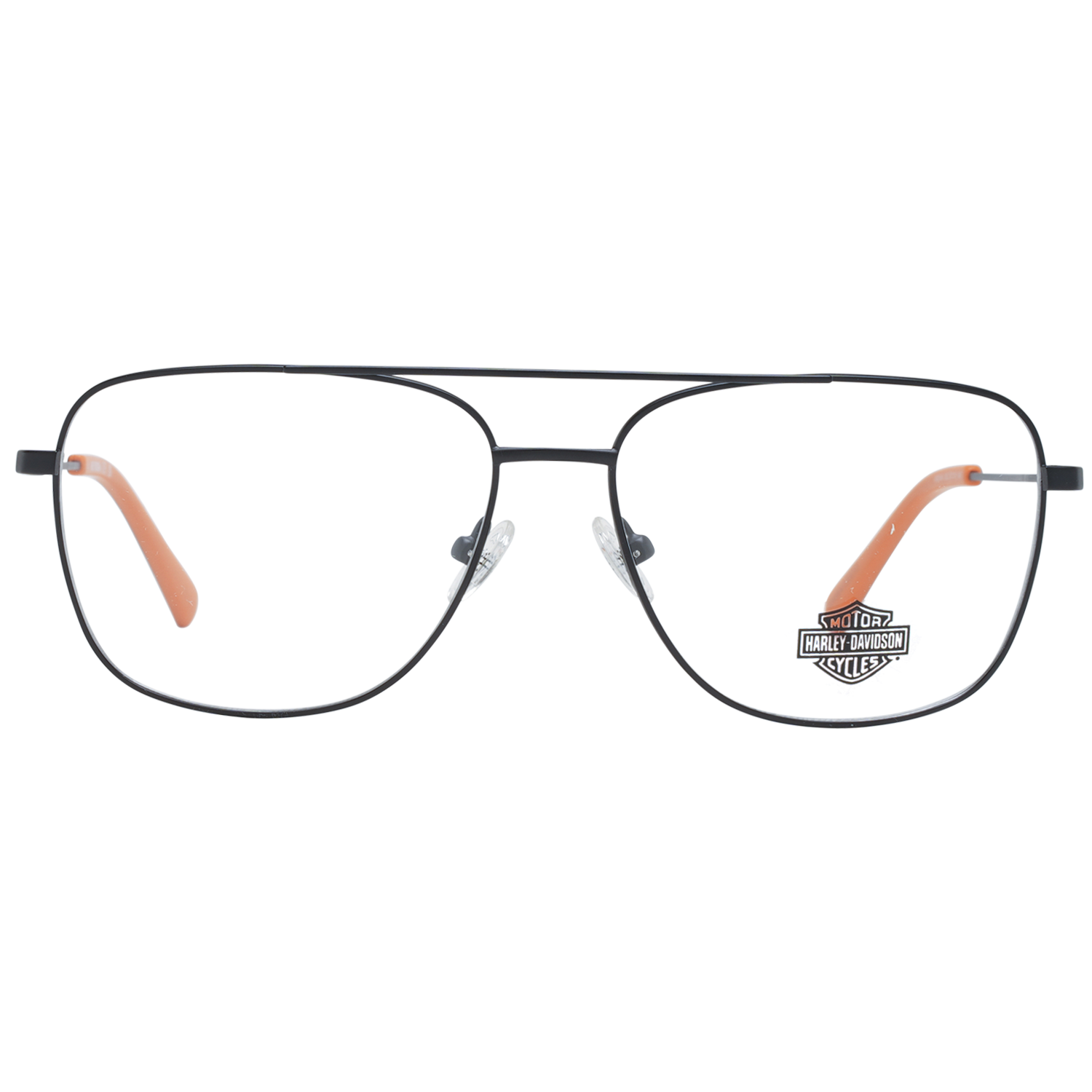 Harley-Davidson Frames Harley-Davidson Glasses Frames HD0948 002 57mm - Men Black Pilot Oval Full-Rim Eyeglasses Eyewear UK USA Australia