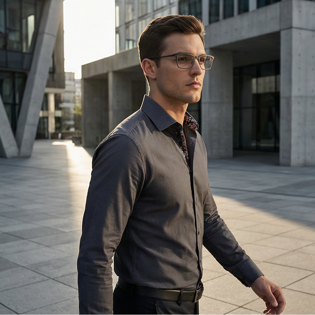 Hugo Boss Eyeglasses Hugo Boss Eyeglasses Frames BOSS 1242 WCN18 56mm Men Grey Rectangular Eyeglasses Eyewear designer