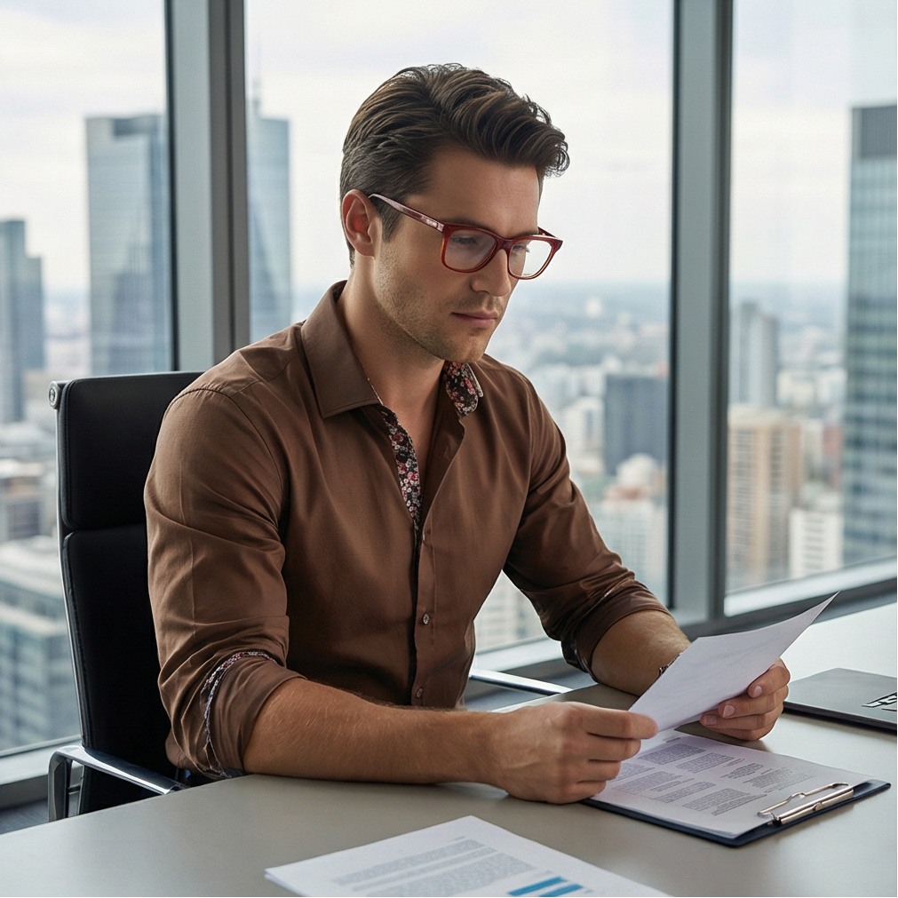 Hugo Boss Eyeglasses Hugo Boss Eyeglasses HG 1201 GLN18 Brown Rectangular Full Rim Acetate Frames 52mm Eyeglasses Eyewear designer