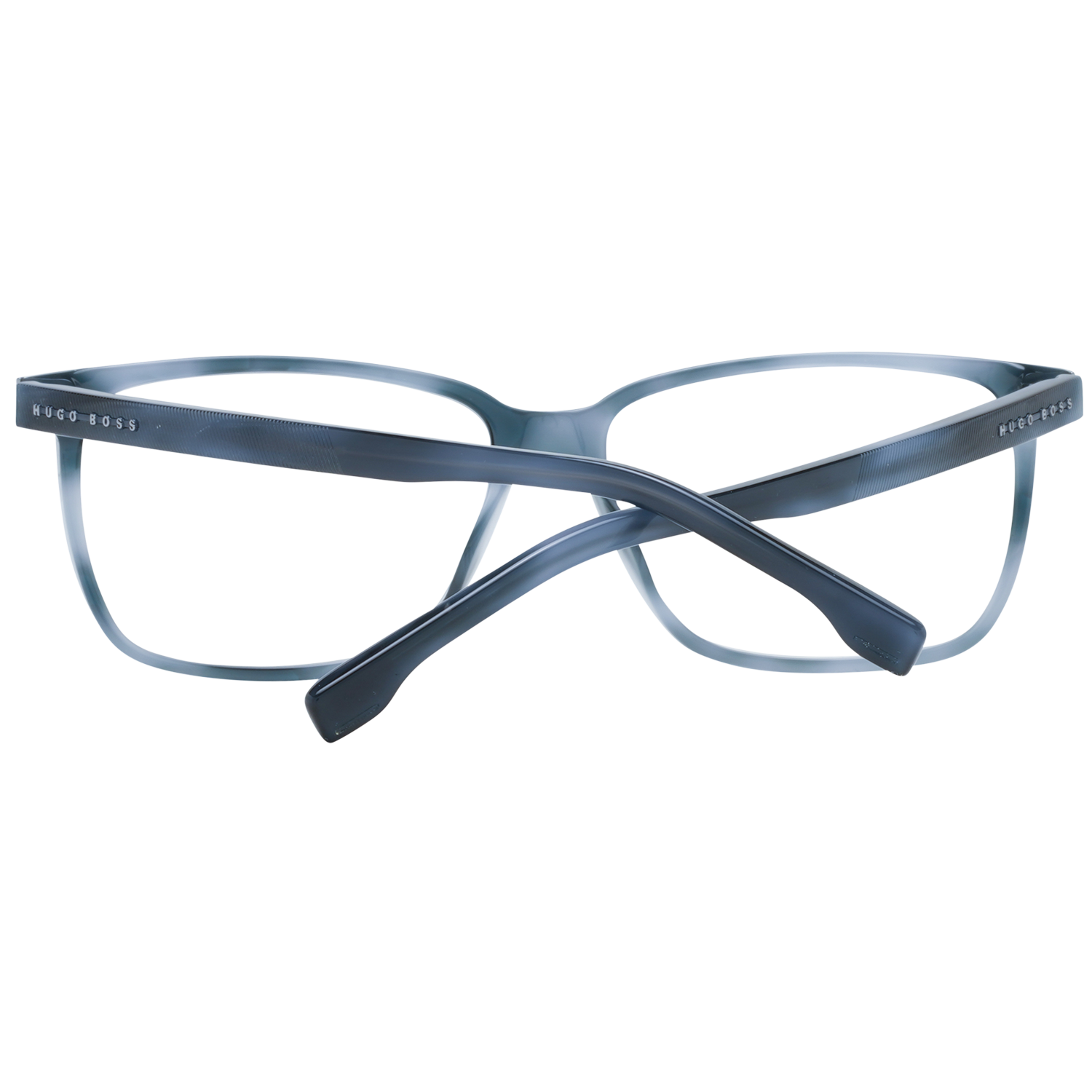 Hugo Boss Eyeglasses Hugo Boss Glasses Frames BOSS 1300/U JBW15 57mm Men Blue Rectangular Eyeglasses Eyewear UK USA Australia