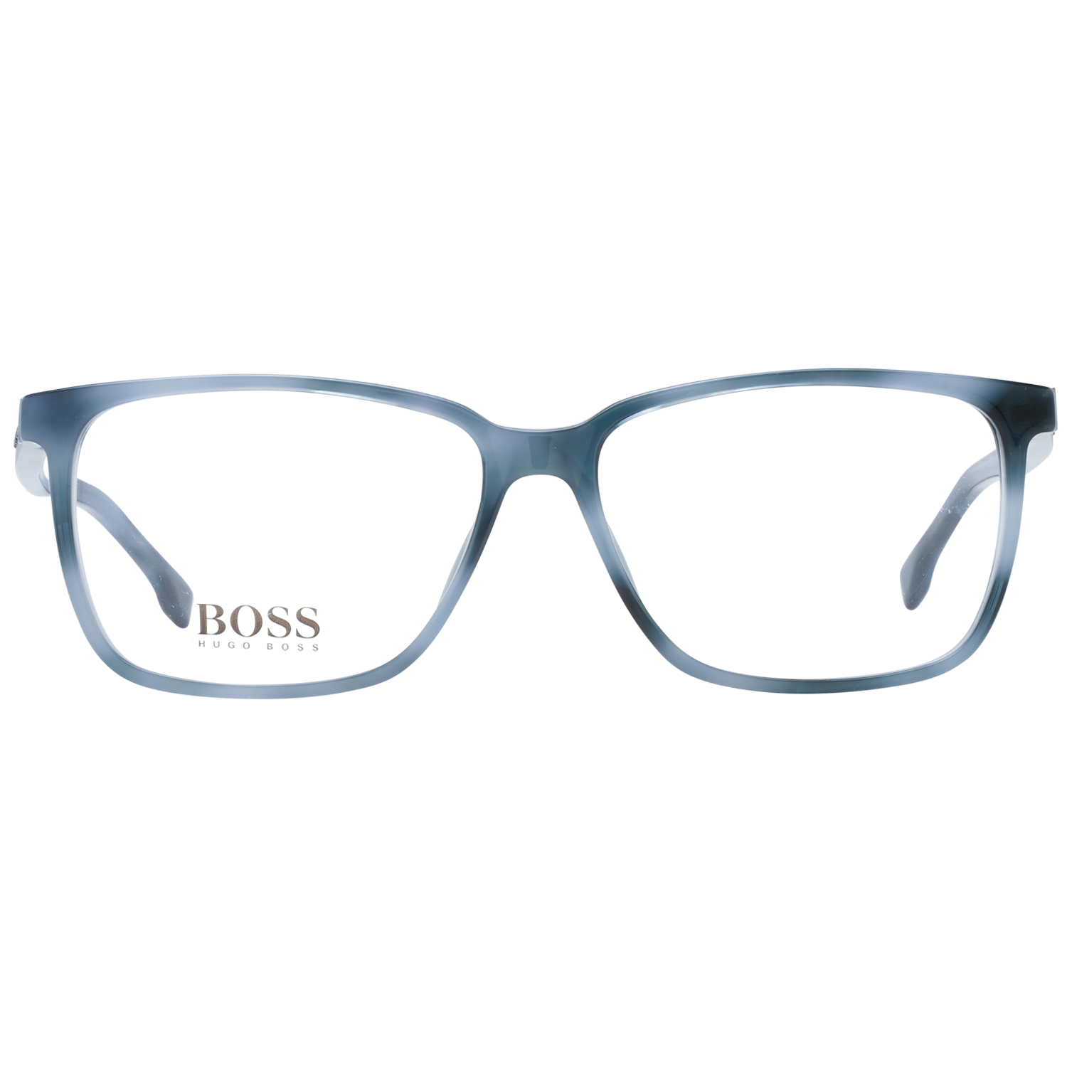 Hugo Boss Eyeglasses Hugo Boss Glasses Frames BOSS 1300/U JBW15 57mm Men Blue Rectangular Eyeglasses Eyewear UK USA Australia