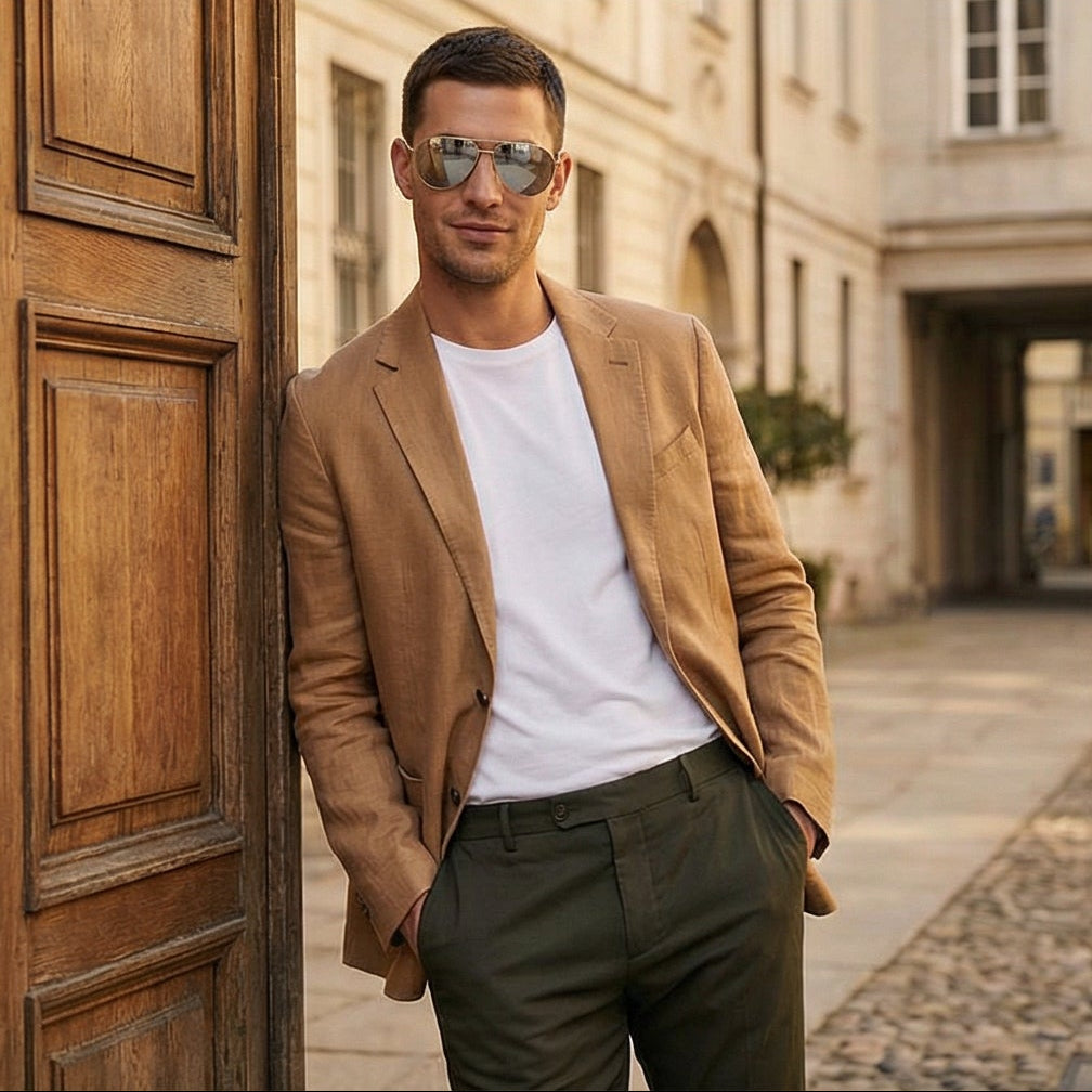 Hugo Sunglasses Hugo Boss Sunglasses HG 1318/S CTLT4 Men Silver Pilot-Aviator Full Rim Grey Mirror 59mm Eyeglasses Eyewear designer