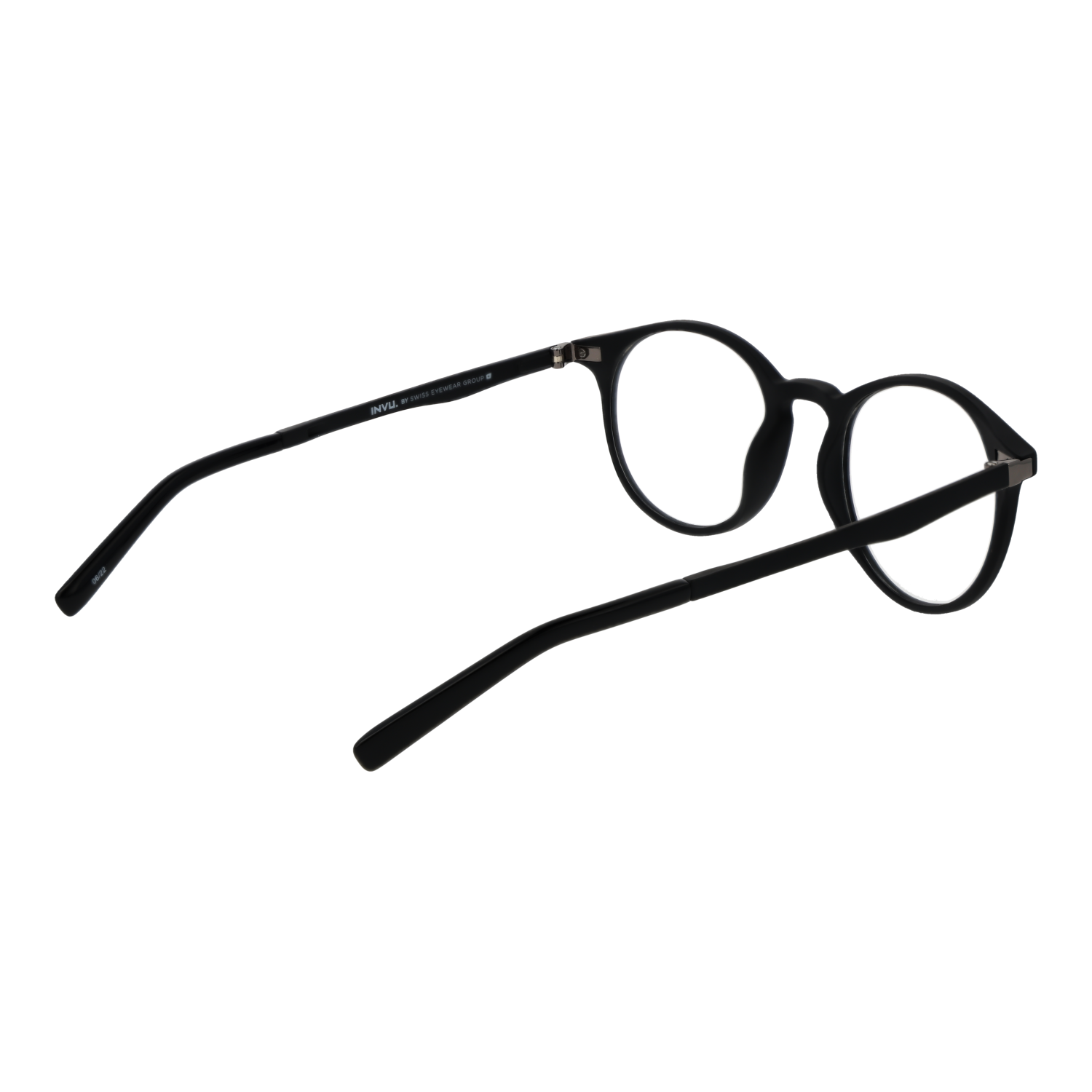 Invu Frames with Sunglasses-Clips Invu Frames with Sunglasses-Clips M4111 A 52 Eyeglasses Eyewear designer