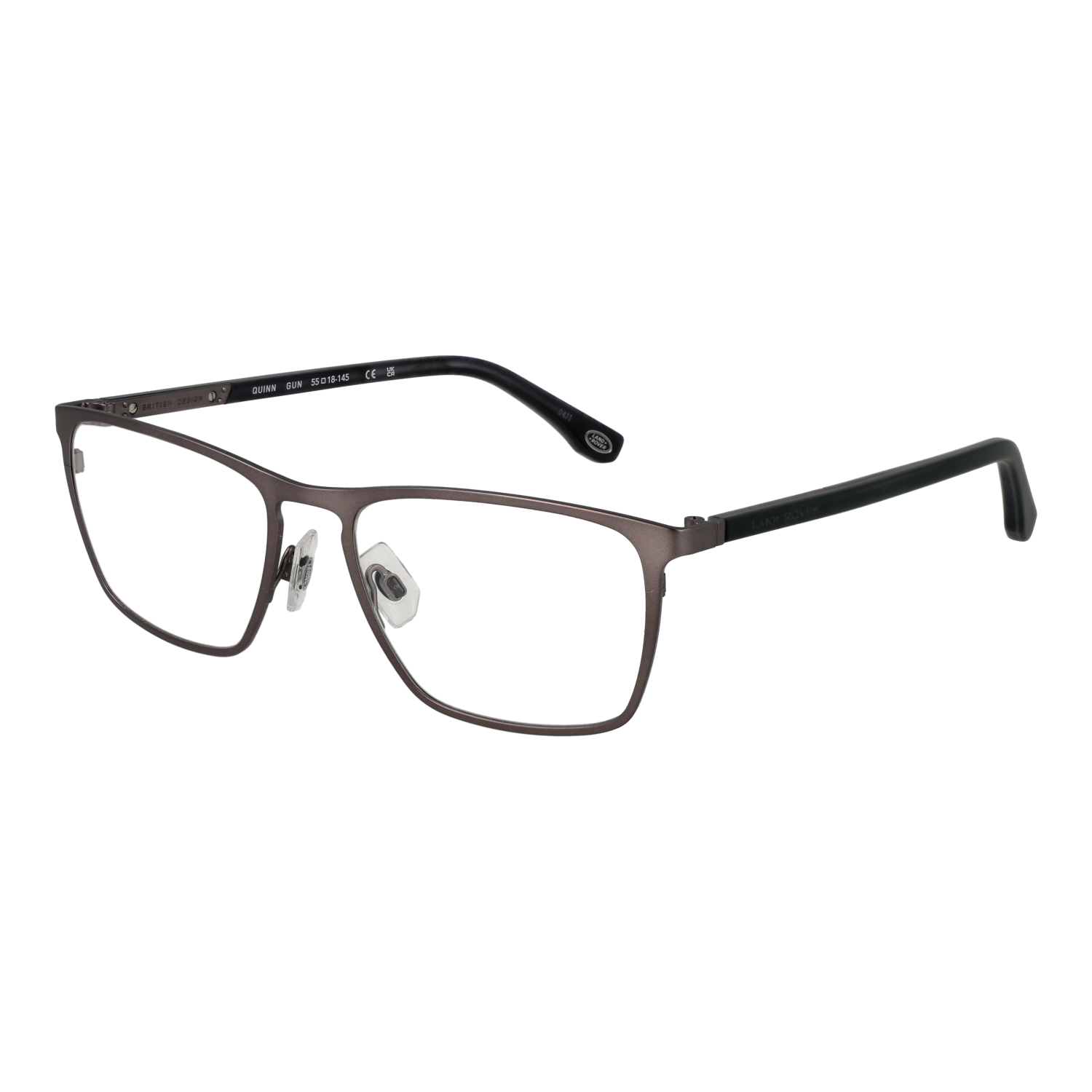 Land Rover Optical Frames Land Rover Eyeglasses Frames Quinn GUN 55 Eyeglasses Eyewear designer