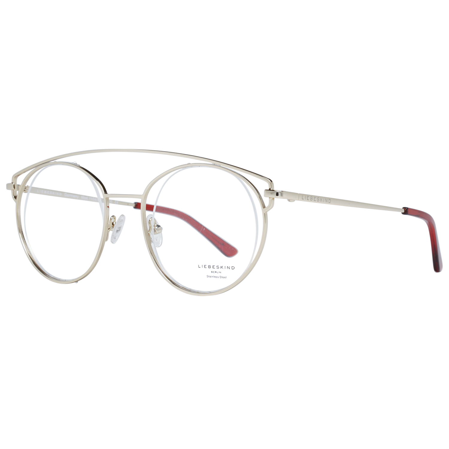 Liebeskind Optical Frames Liebeskind Optical Frame 11040-00100 gold 45 Eyeglasses Eyewear UK USA Australia
