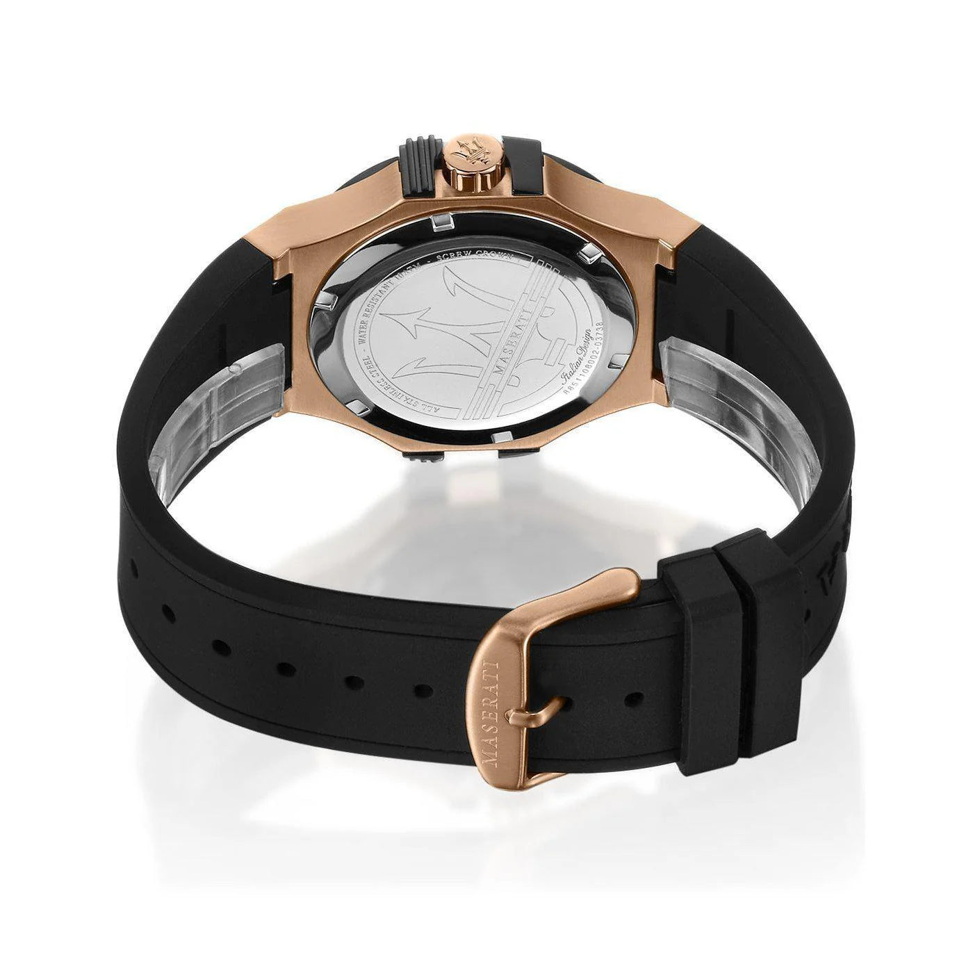 Maserati Watches Maserati Watch Potenza Men's Rubber Strap Analogue MAW0001GSK Eyeglasses Eyewear designer