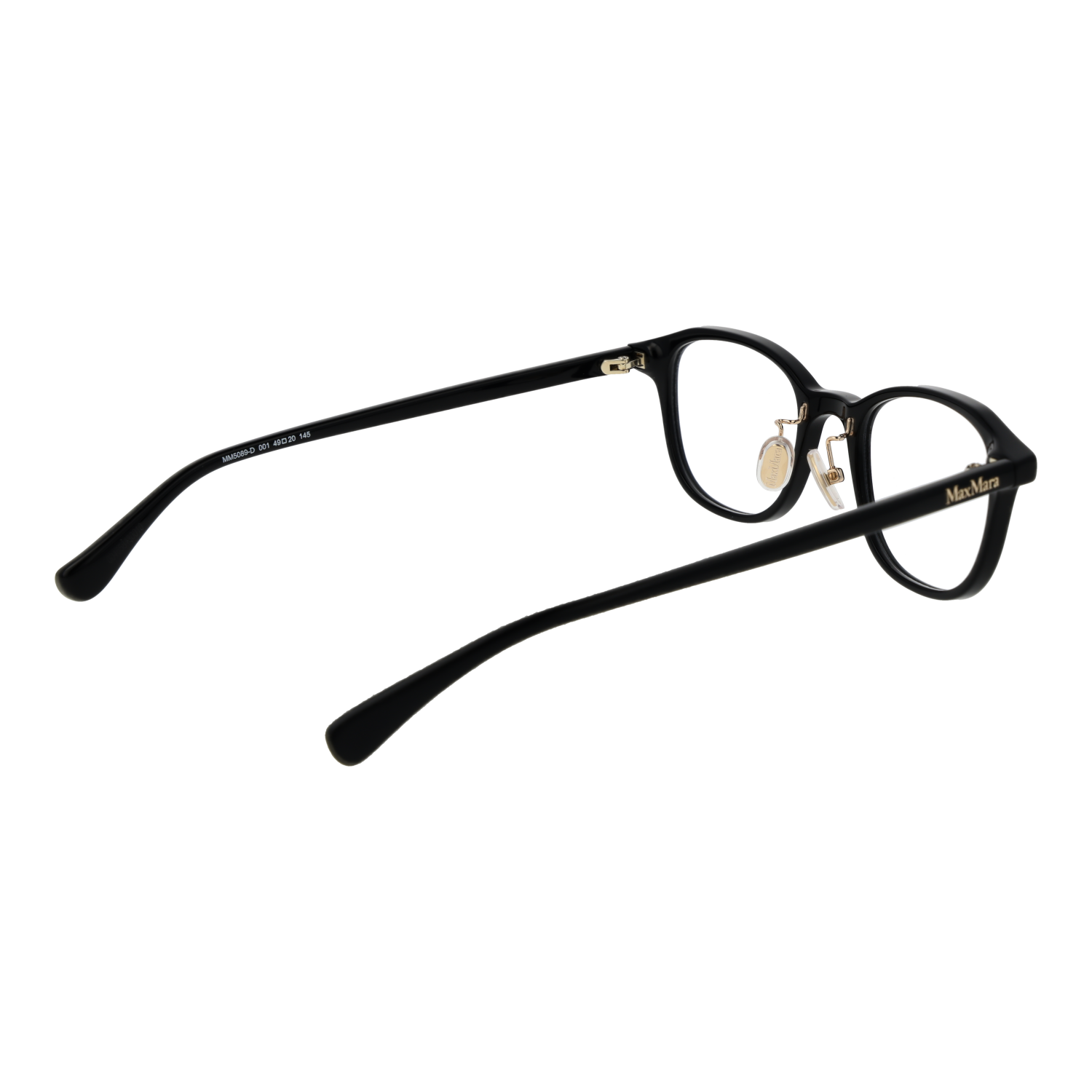 Max Mara Optical Frames Max Mara Eyeglasses Frames MM5089-D 001 49 Eyeglasses Eyewear designer