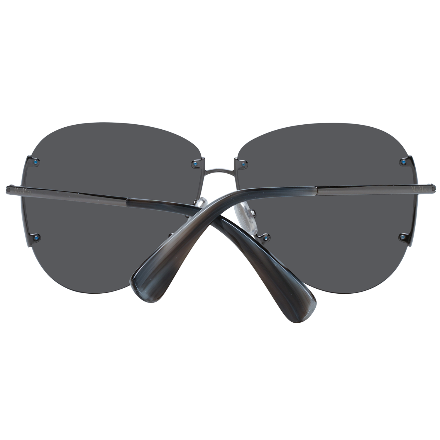 Max Mara Sunglasses Max Mara Sunglasses Women's Aviator Grey MM0001 08A 62 Eyeglasses Eyewear UK USA Australia