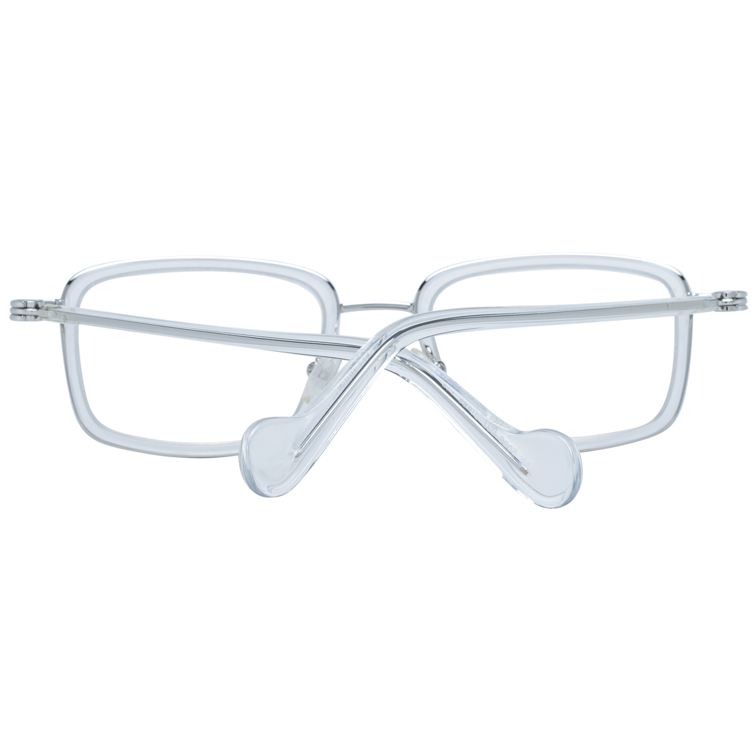 Moncler Eyeglasses Moncler Glasses Frames ML5026 027 51mm - Men White Rectangular Full-Rim Eyeglasses Eyewear UK USA Australia