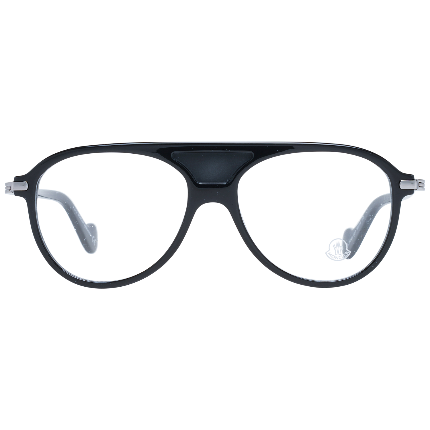 Moncler Eyeglasses Moncler Glasses Frames ML5033 001 55mm Men Black Pilot-Aviator Eyeglasses Eyewear designer