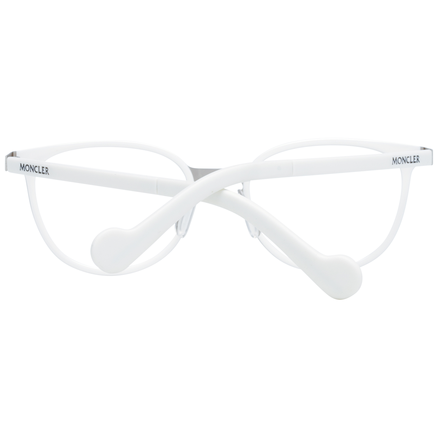 Moncler Eyeglasses Moncler Glasses Frames ML5034 021 50mm Women White Round Eyeglasses Eyewear designer