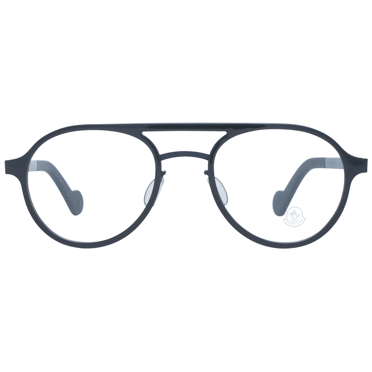 Moncler Eyeglasses Moncler Glasses Frames ML5035 020 51mm Men Grey Pilot-Aviator Eyeglasses Eyewear designer