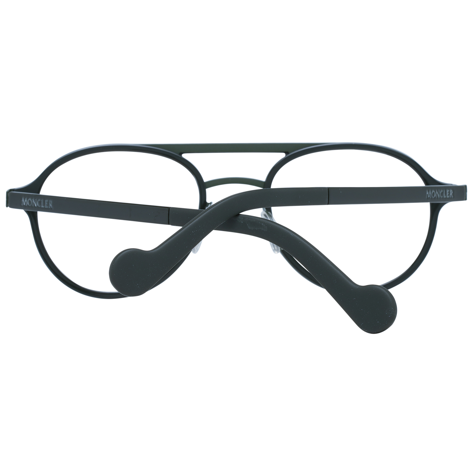 Moncler Eyeglasses Moncler Glasses Frames ML5035 097 51mm Men Black Metal Pilot-Aviator Eyeglasses Eyewear designer