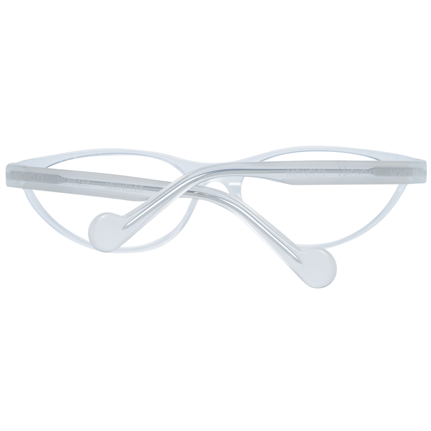 Moncler Eyeglasses Moncler Glasses Frames ML5064 025 55mm Women Cream Oval Full-Rim Eyeglasses Eyewear designer