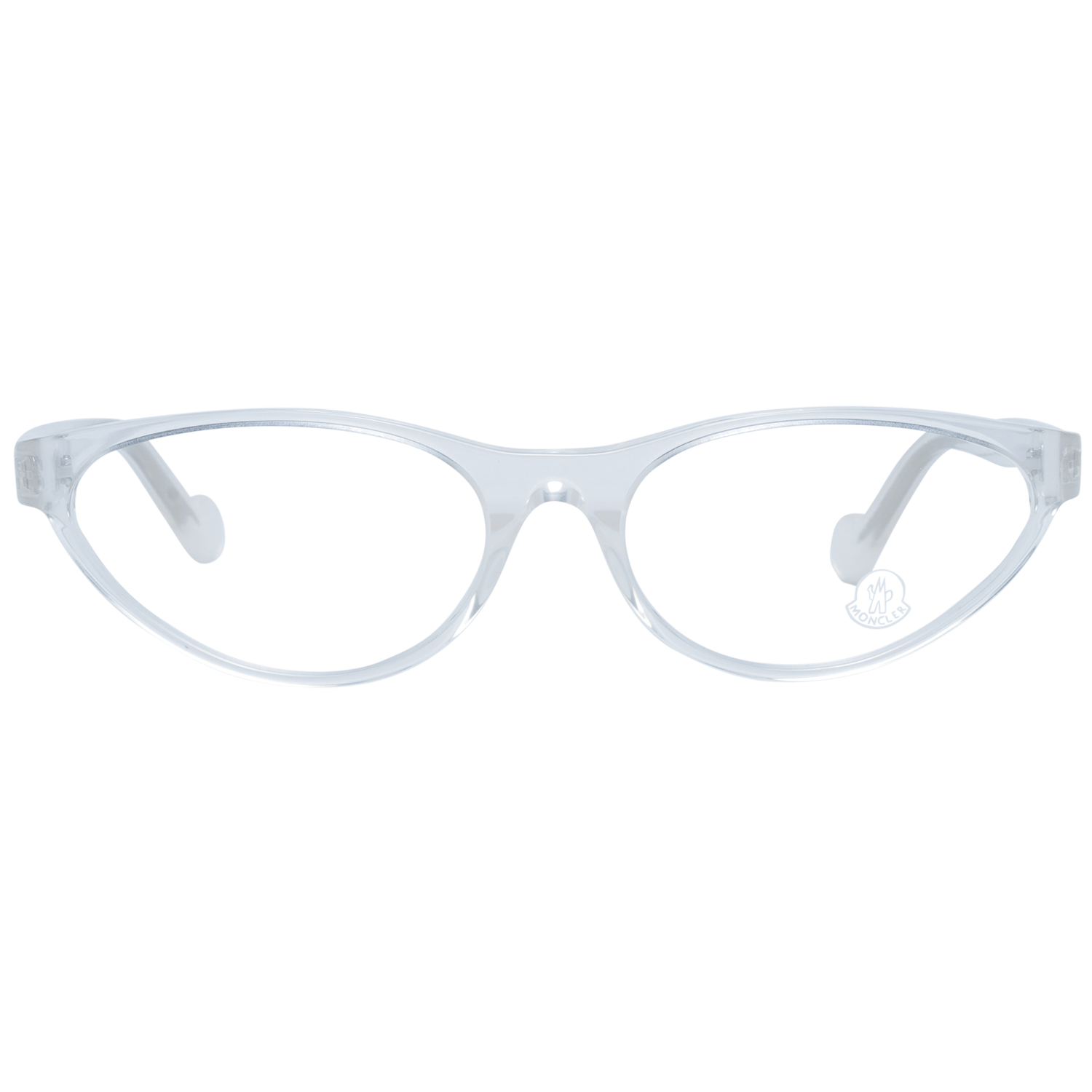 Moncler Eyeglasses Moncler Glasses Frames ML5064 025 55mm Women Cream Oval Full-Rim Eyeglasses Eyewear designer