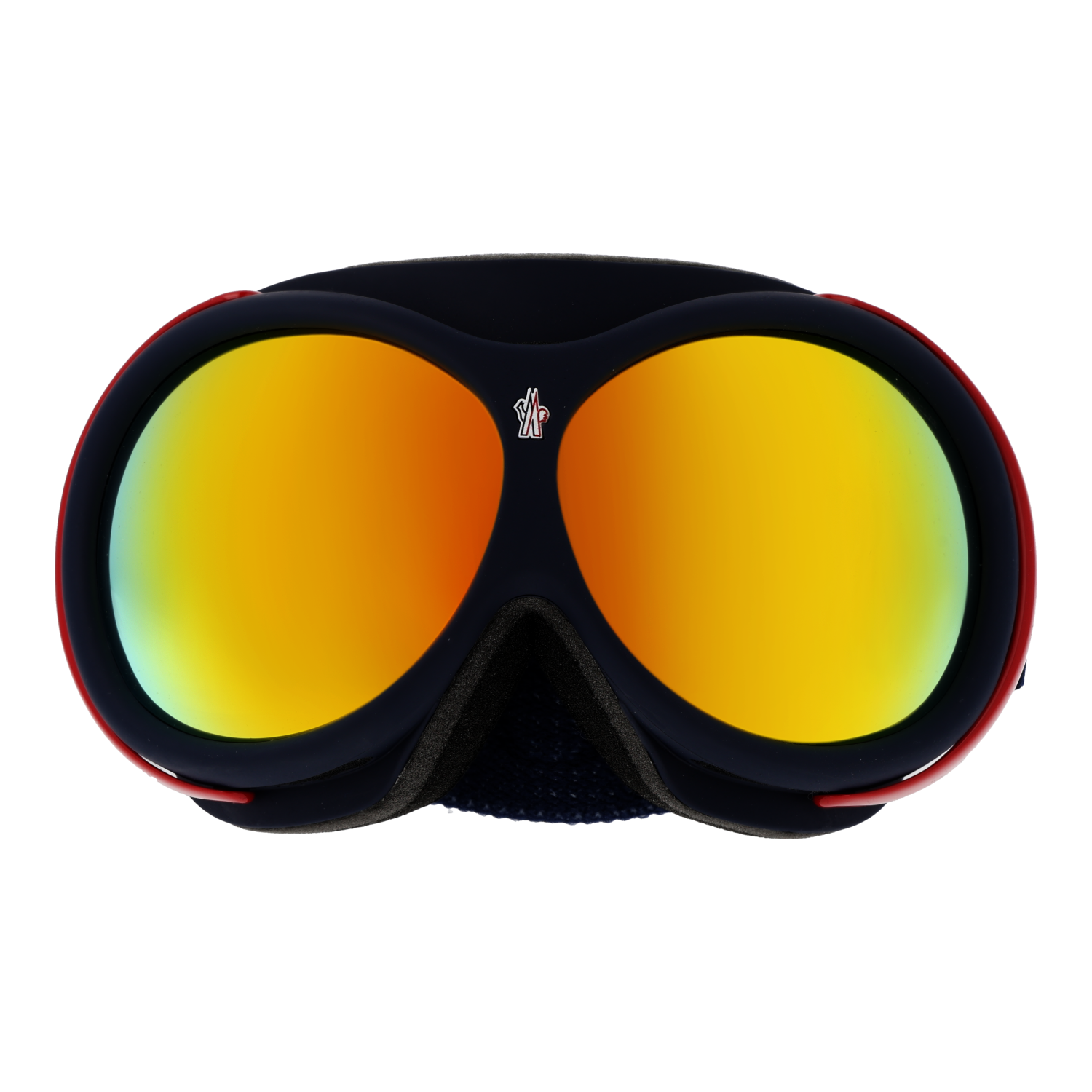 Moncler Snow Goggles Moncler Goggles Skiing Snowboarding Blue/Smoke Mirror ML0130 92C 89mm Eyeglasses Eyewear designer