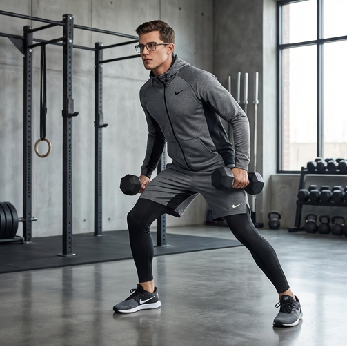 Nike Eyeglasses Nike Eyeglasses 8130 078 Grey Rectangle Full Rim Metal Frames 54mm Eyeglasses Eyewear designer