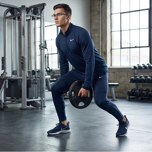 Nike Eyeglasses Nike Eyeglasses 8141 410 Blue Rectangle Half Rim Metal Frames 55mm Eyeglasses Eyewear designer