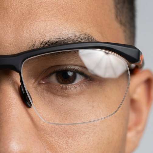 Nike Eyeglasses Nike Eyeglasses NK7401 034 Grey Rectangular Half Rim Stainless Steel Frames 58mm Eyeglasses Eyewear designer