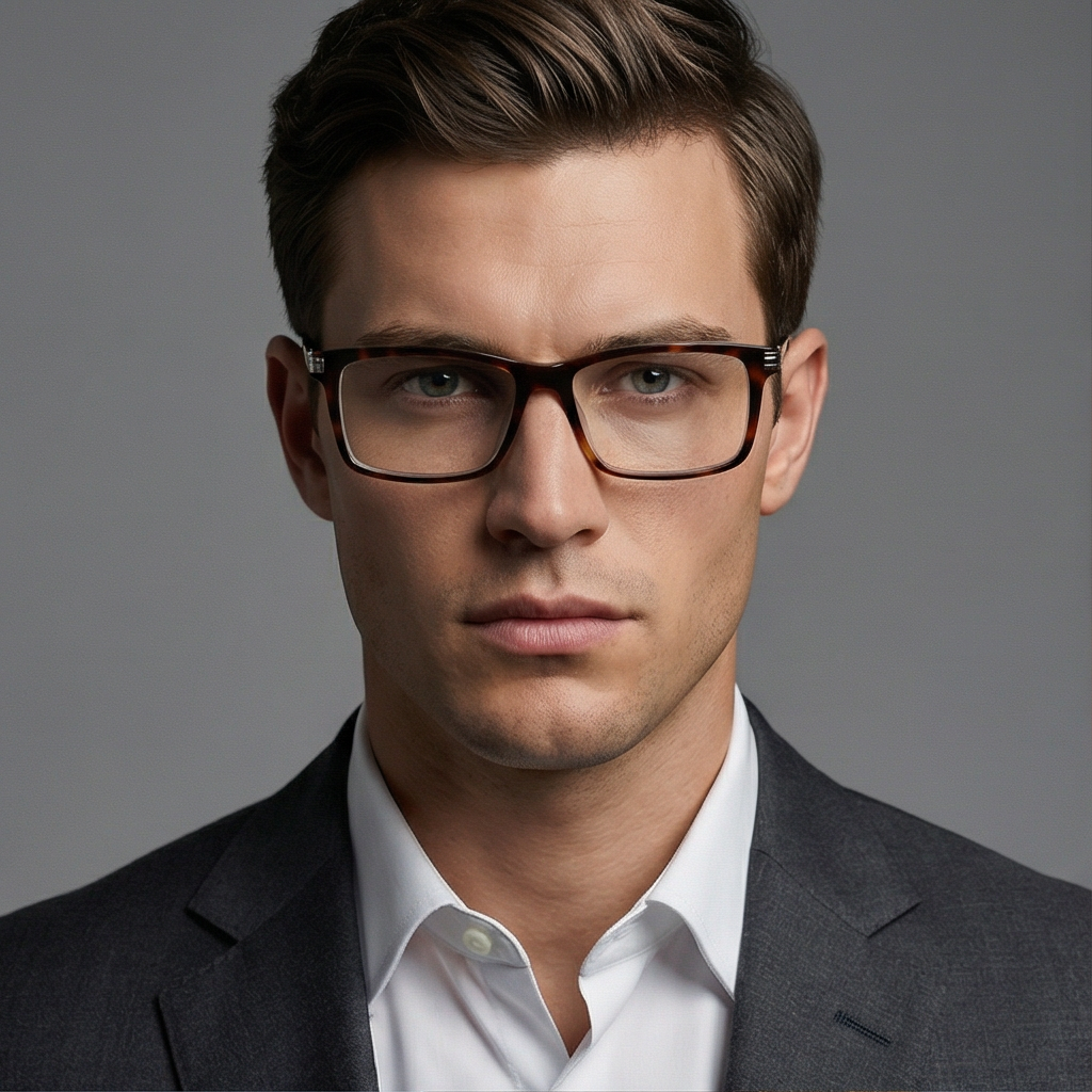 Omega Eyeglasses Omega Glasses Frames OM5014 056 58mm Men's Brown Rectangular Full-Rim Eyeglasses Eyewear designer